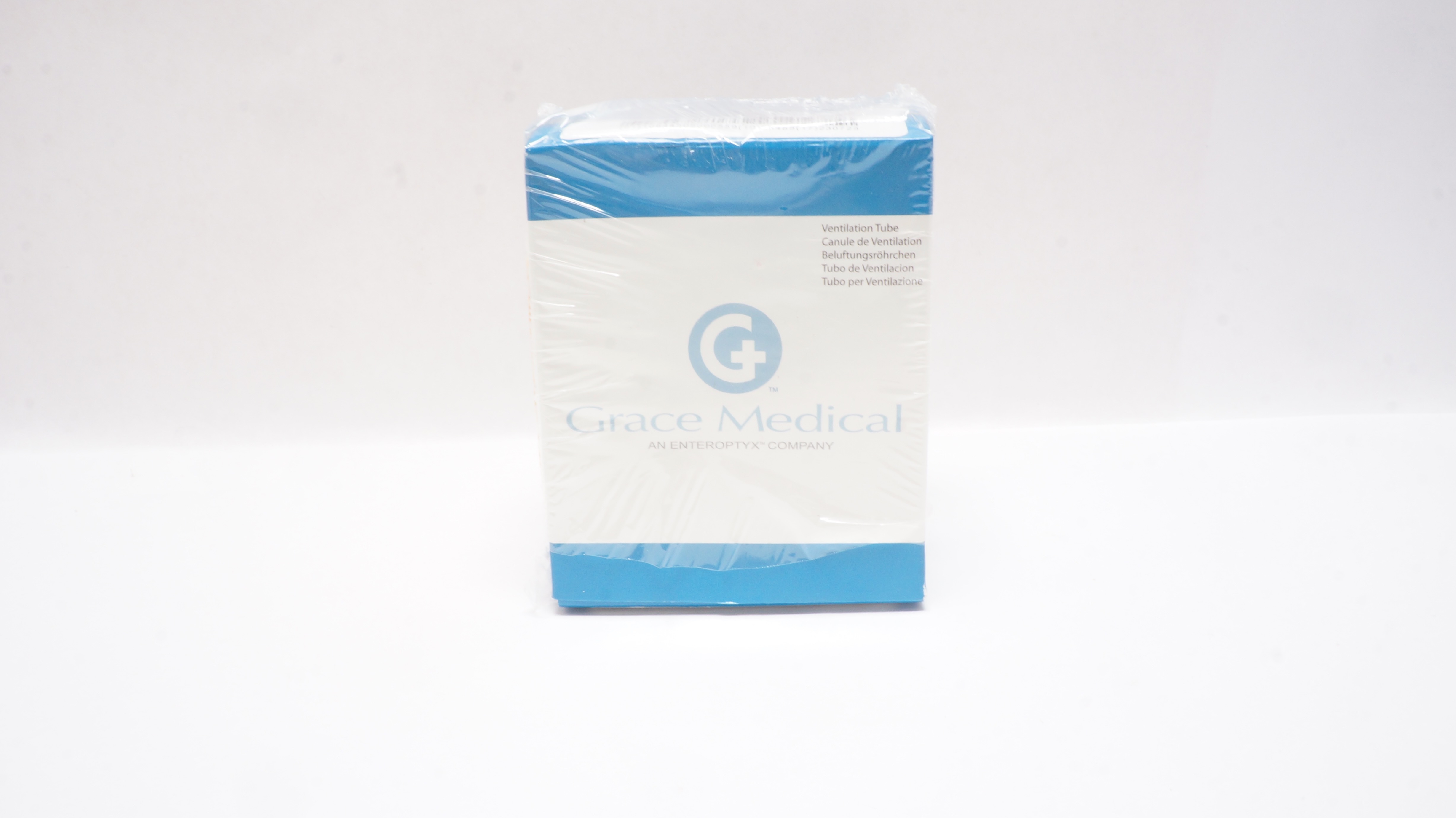 Grace Medical 510-251C Tiny Triune Vent Tube 0.76mm ID PC Silicone - Box of 3