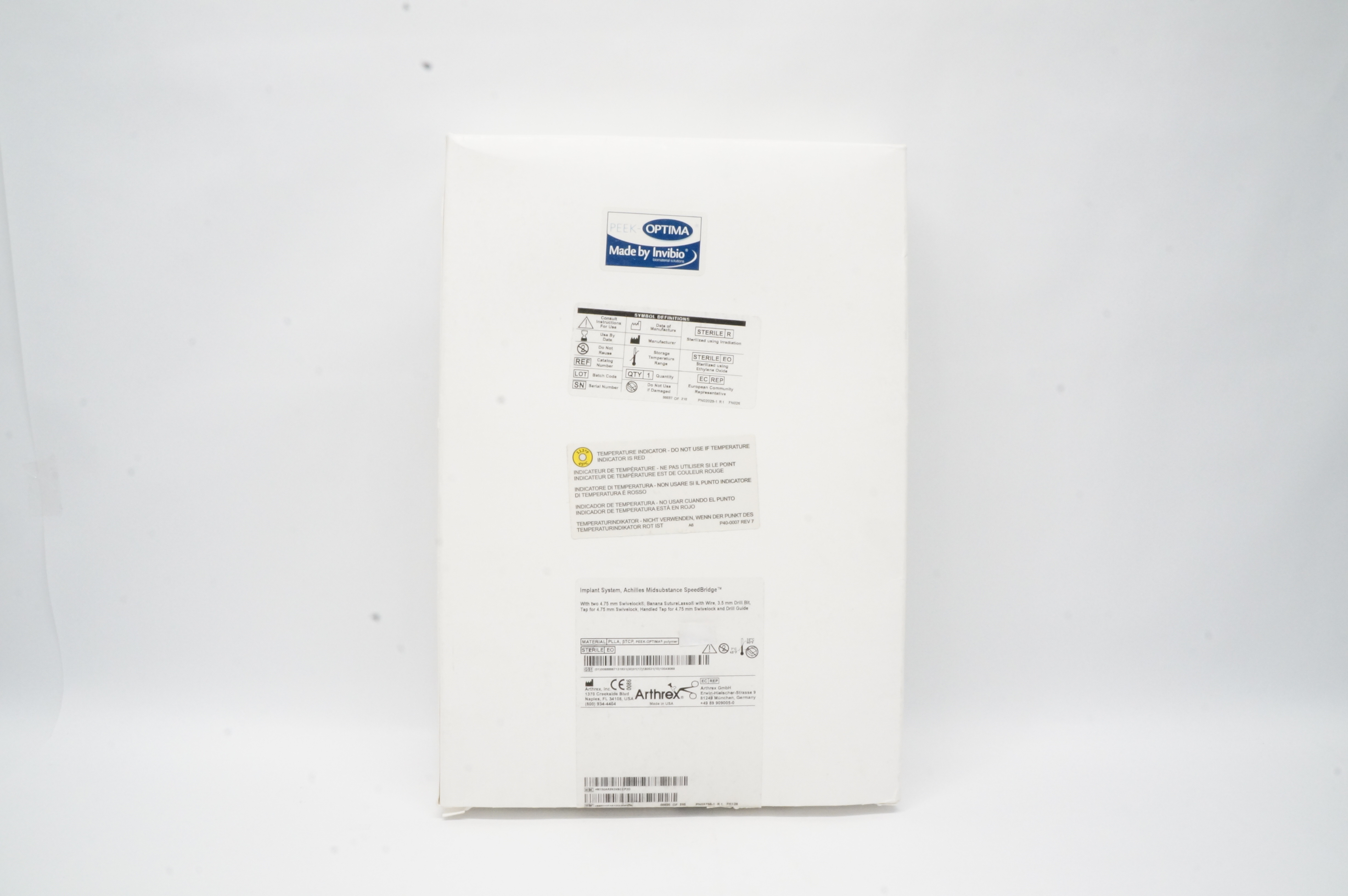 Arthrex AR-8929BC-CP Implant System, Achilles Midsubstance SpeedBridge (x)