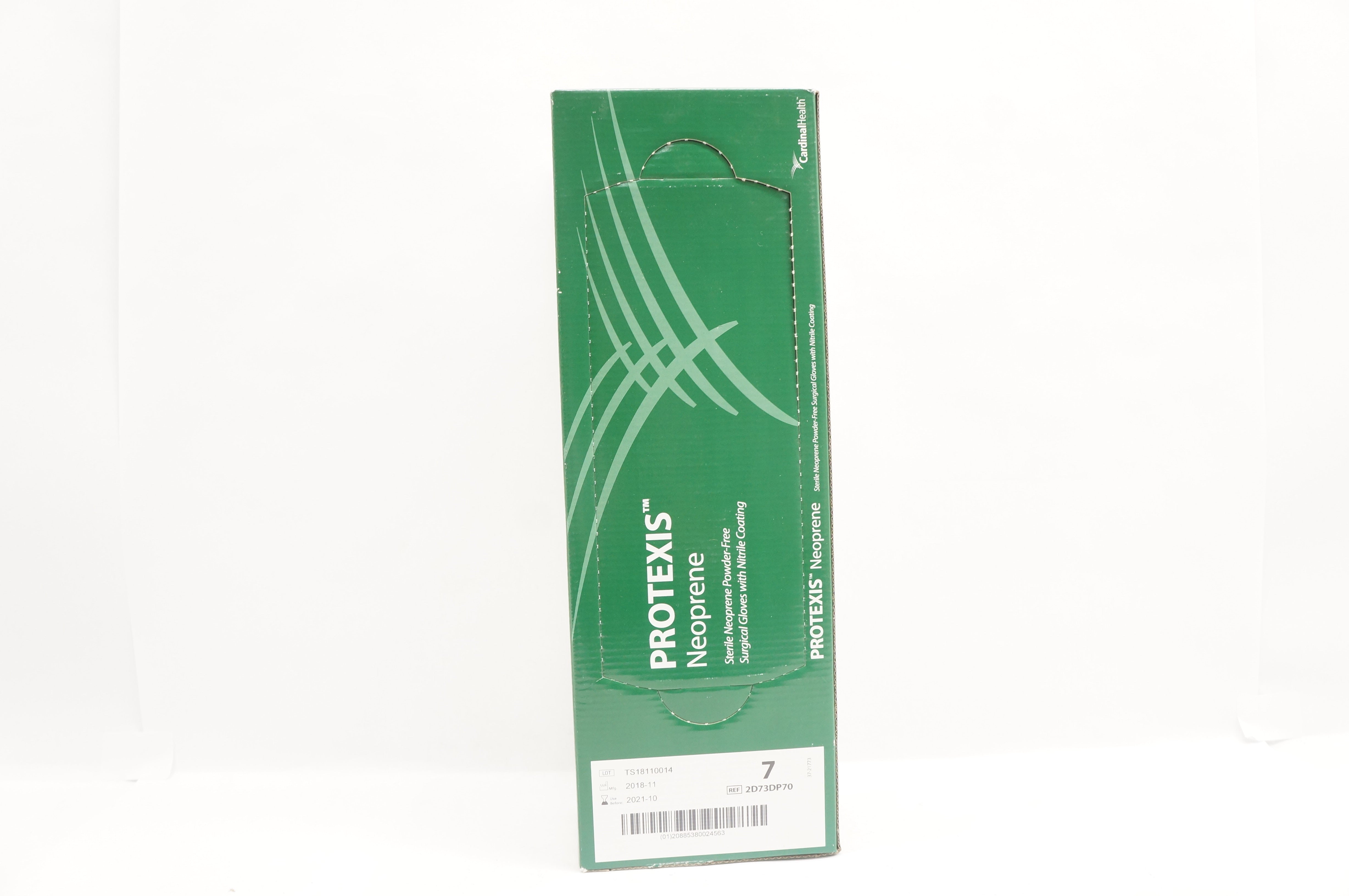 Cardinal Health 2D73DP70 Protexis Neoprene Surgical Gloves, Size 7(x)- Box of 50