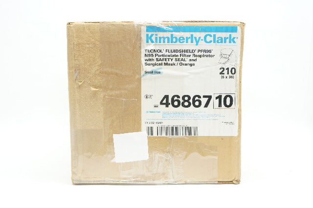 Kimberly-Clark 46867 KC300 N95 Particulate Filter Respirator, Small -Case of 210