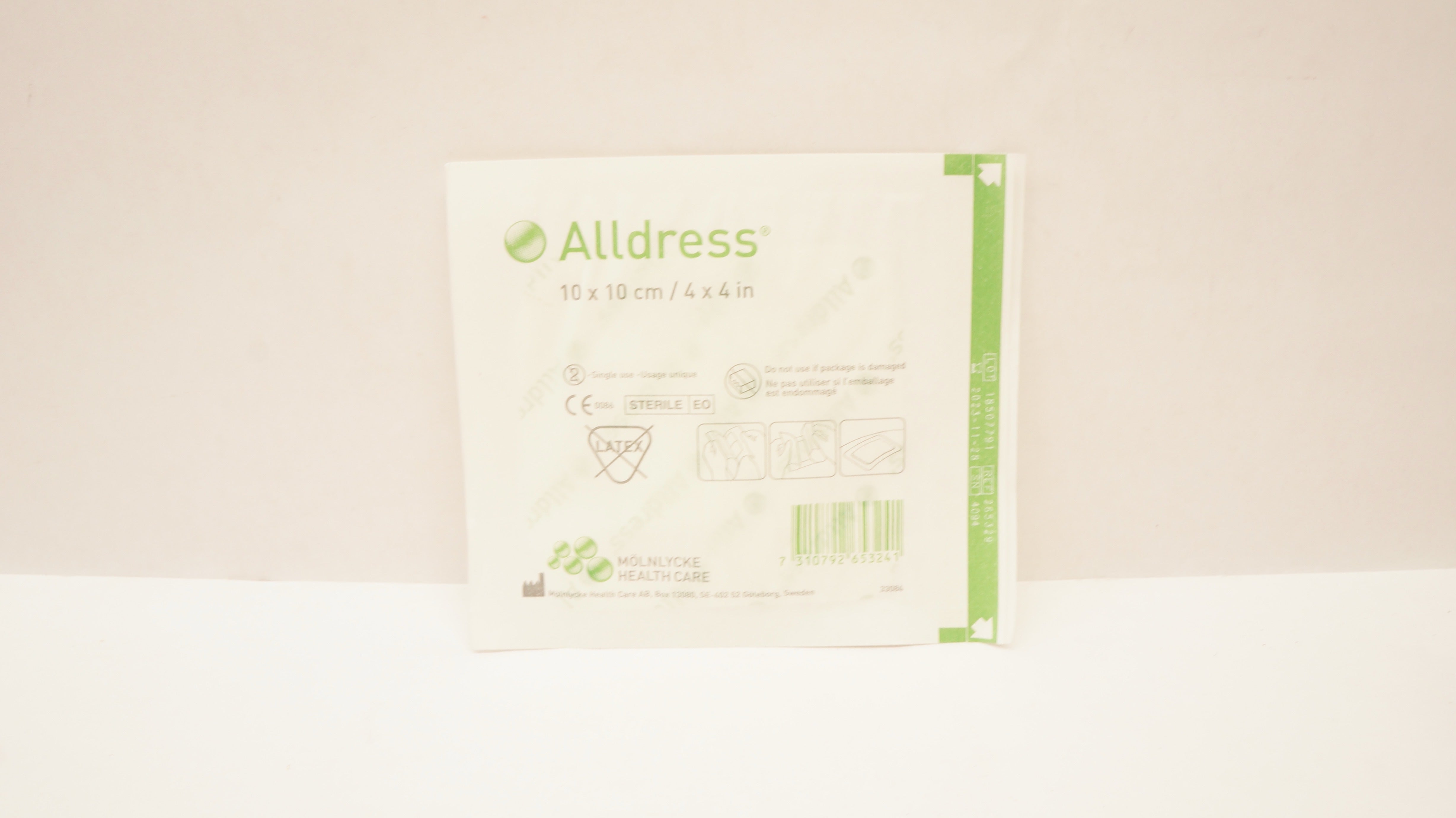 Molnlycke Healthcare 265329 Alldress Composite Dressing 4inch x 4inch