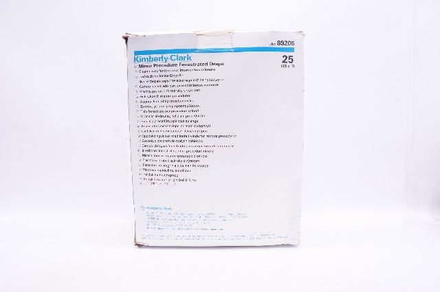 Kimberly-Clark 89206 Minor Procedure Fenestrated Drape ~ Box of 25