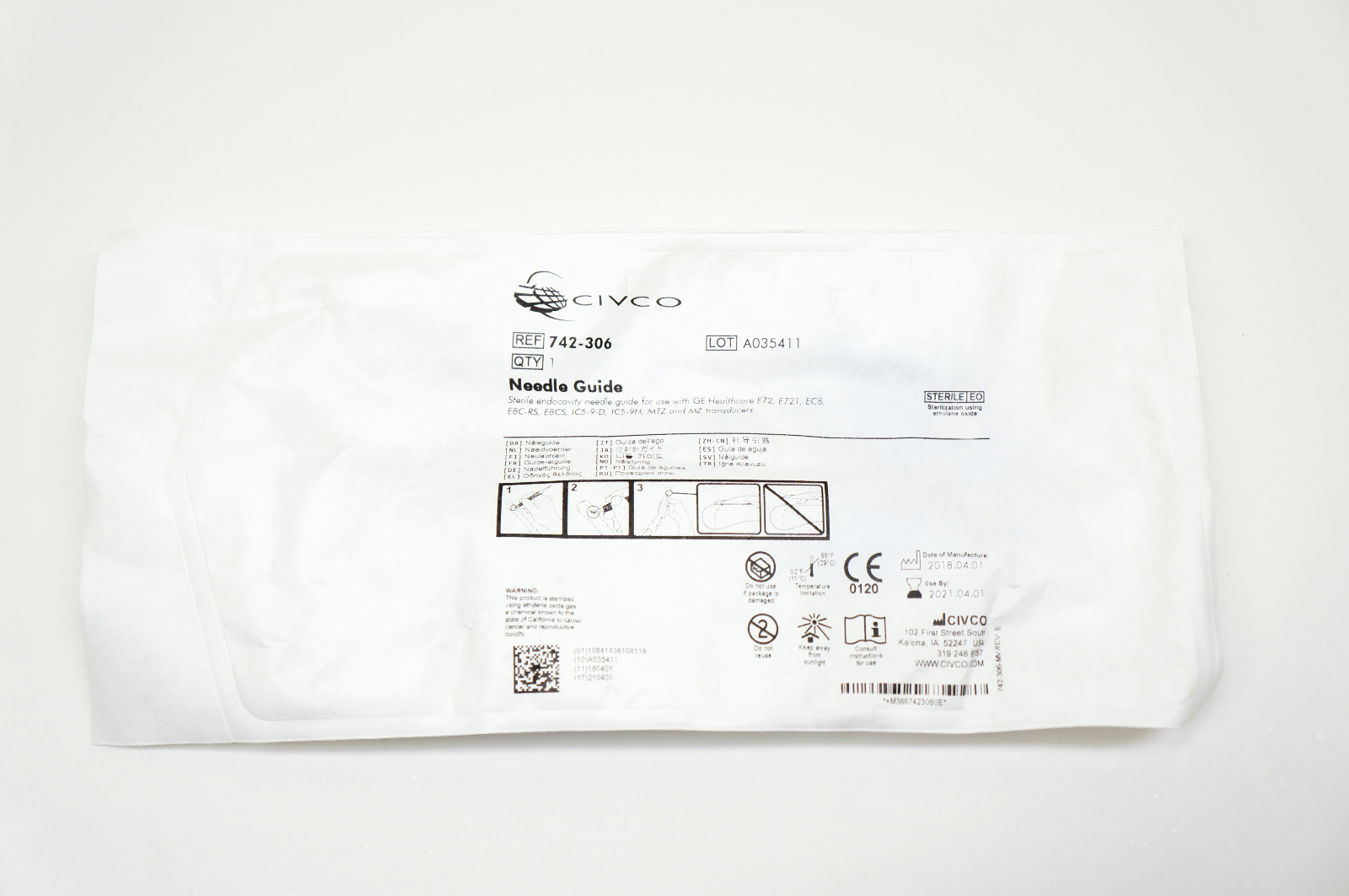 CIVCO 742-306 Needle Guide