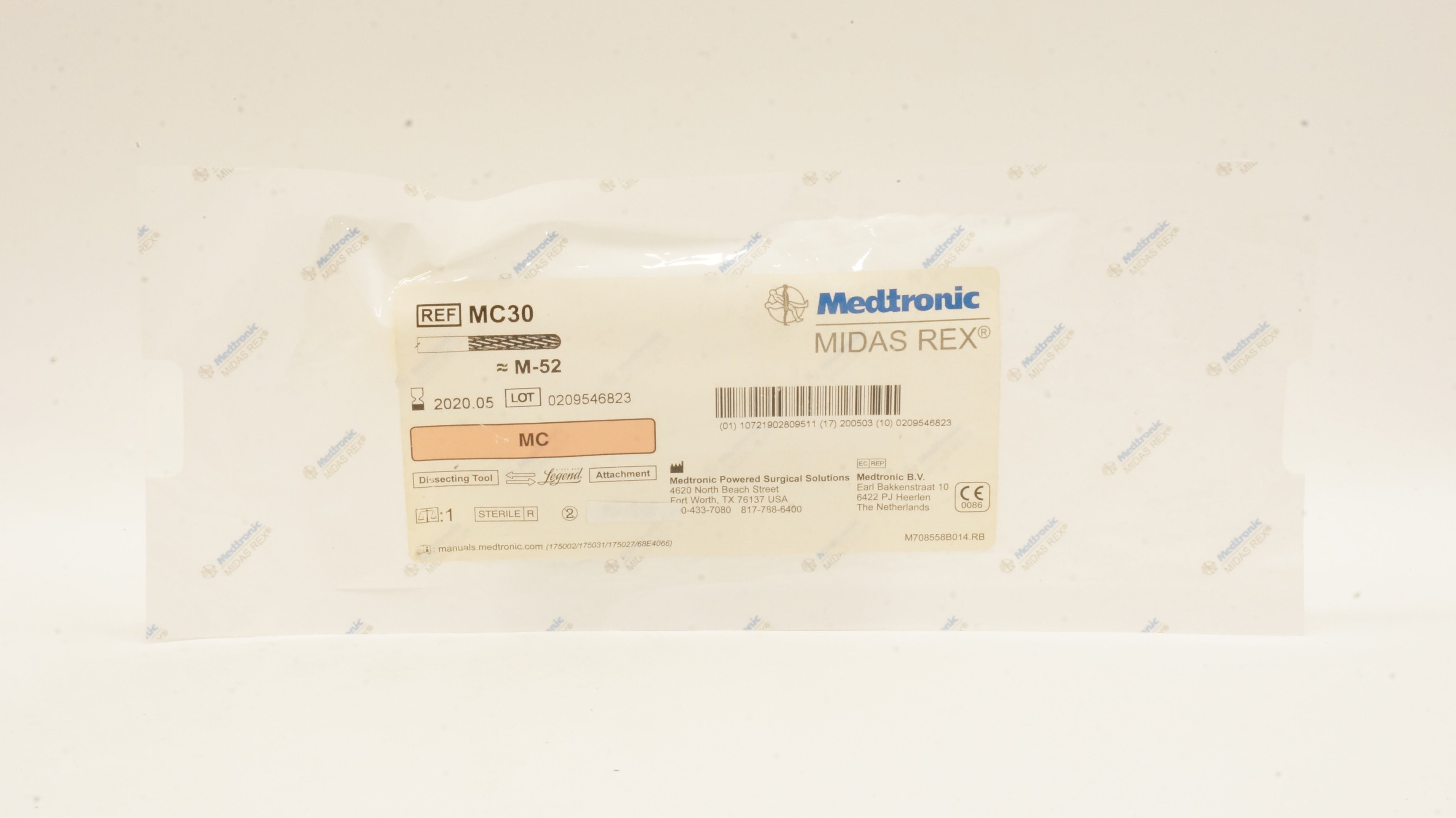 Medtronic MC30 Midas Rex Legend M-52 MC Dissecting Tool (x)