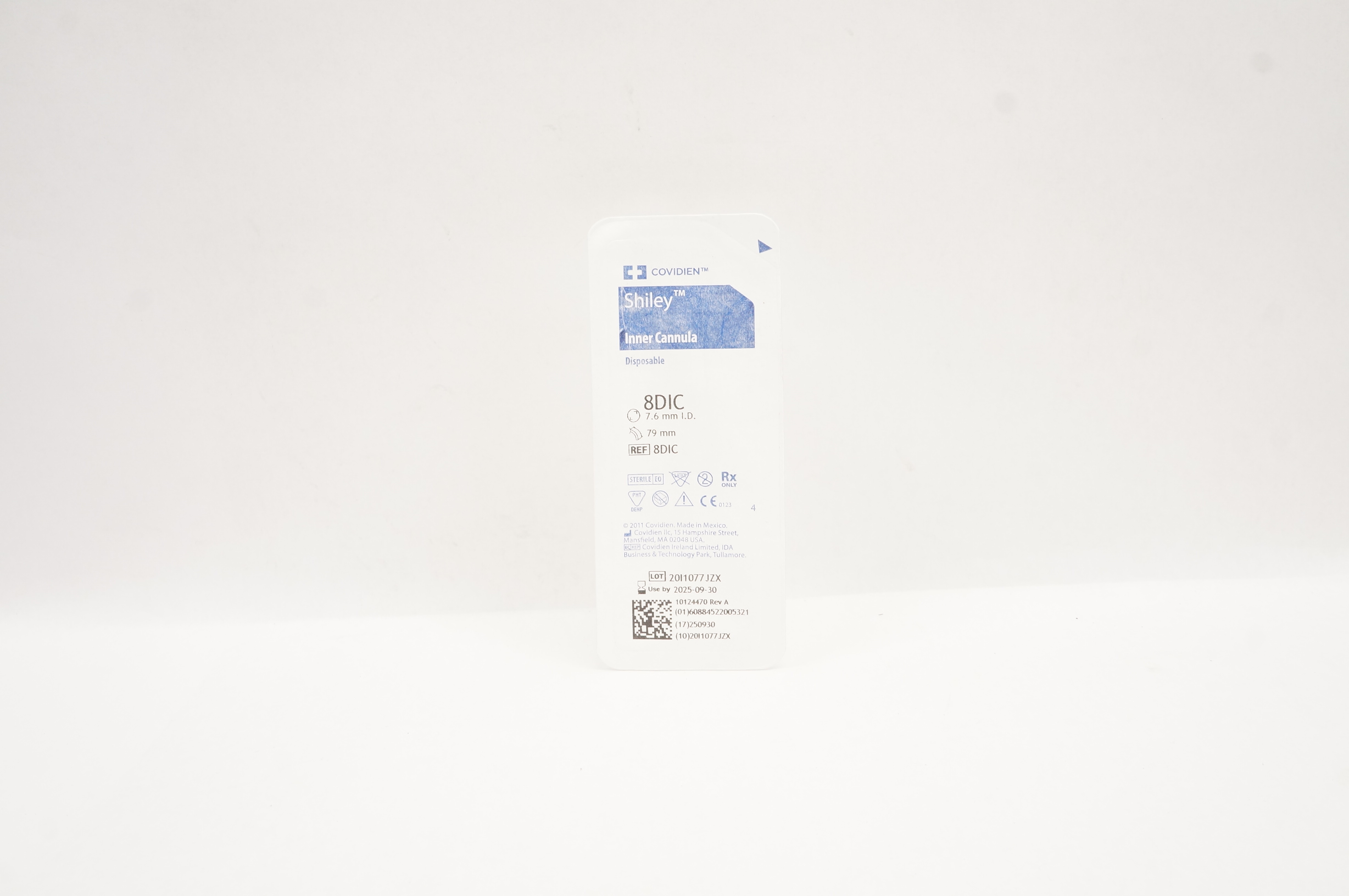 Covidien 8DIC Shiley Inner Cannula Disposable 7.6mm I.D. x 79mm