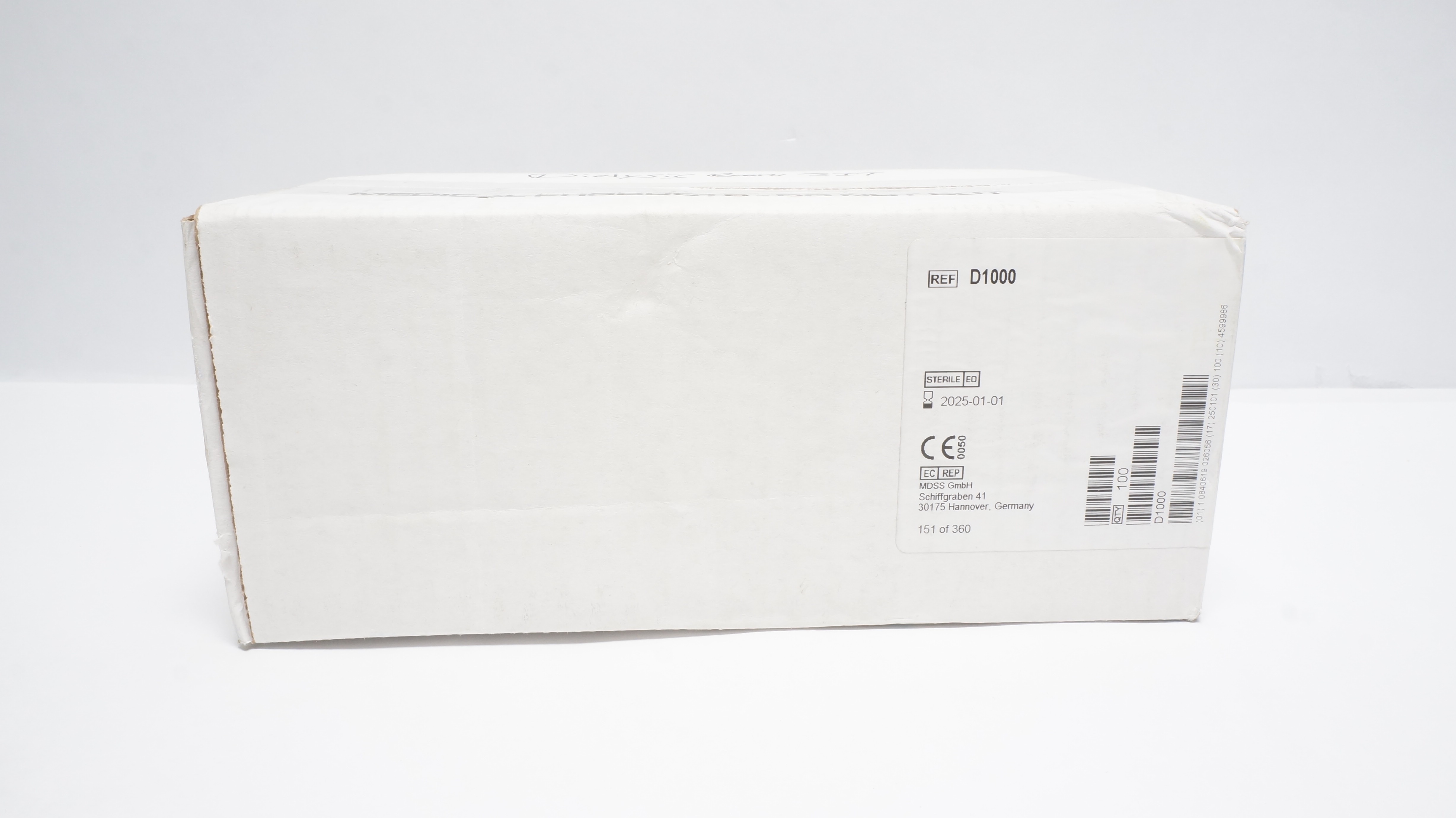ICU Medical D1000 Tego Connector - Box of 100 (x)