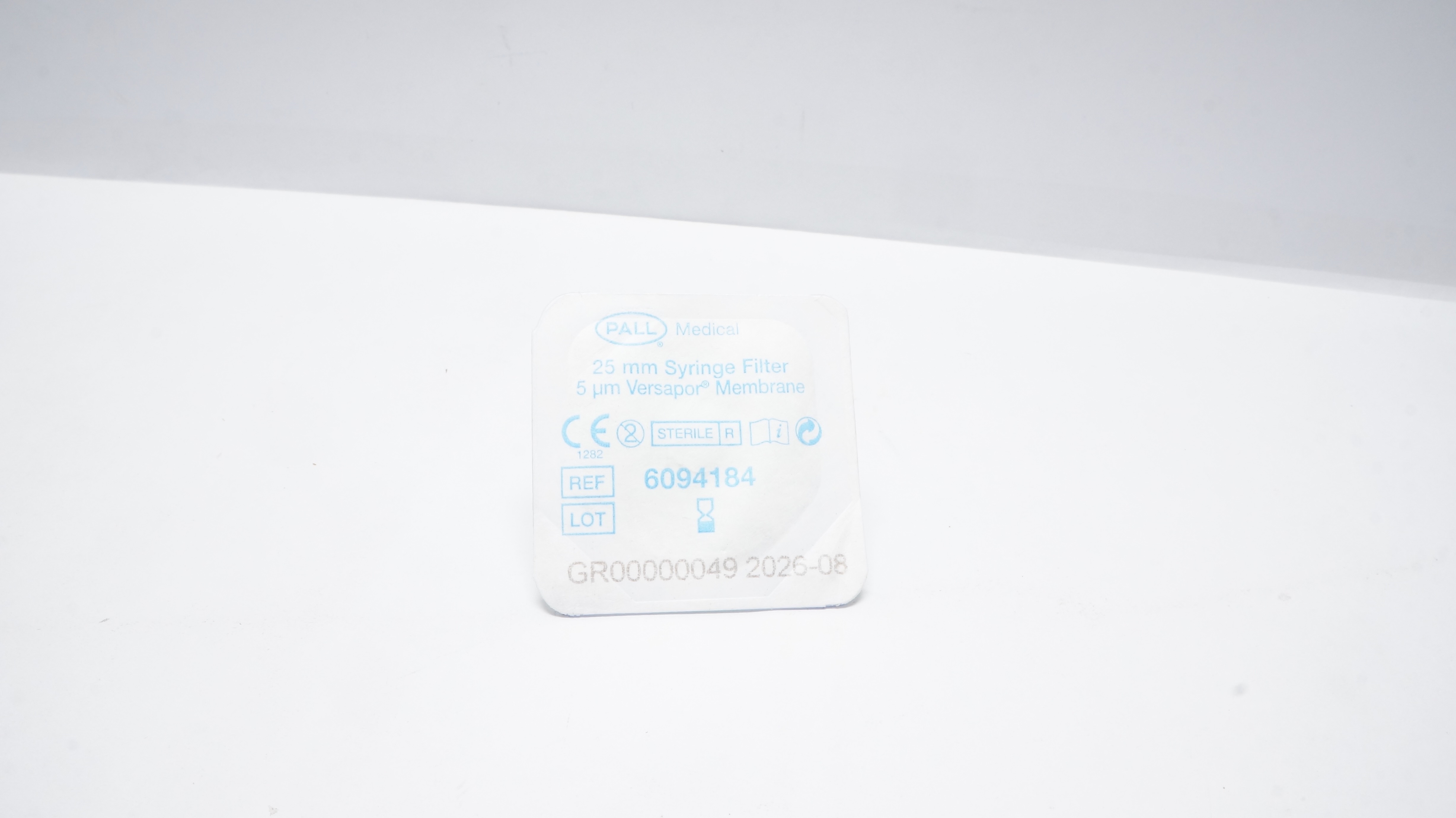 Pall Medical 6094184 25mm Syringe Filter 5µm Versapor Membrane