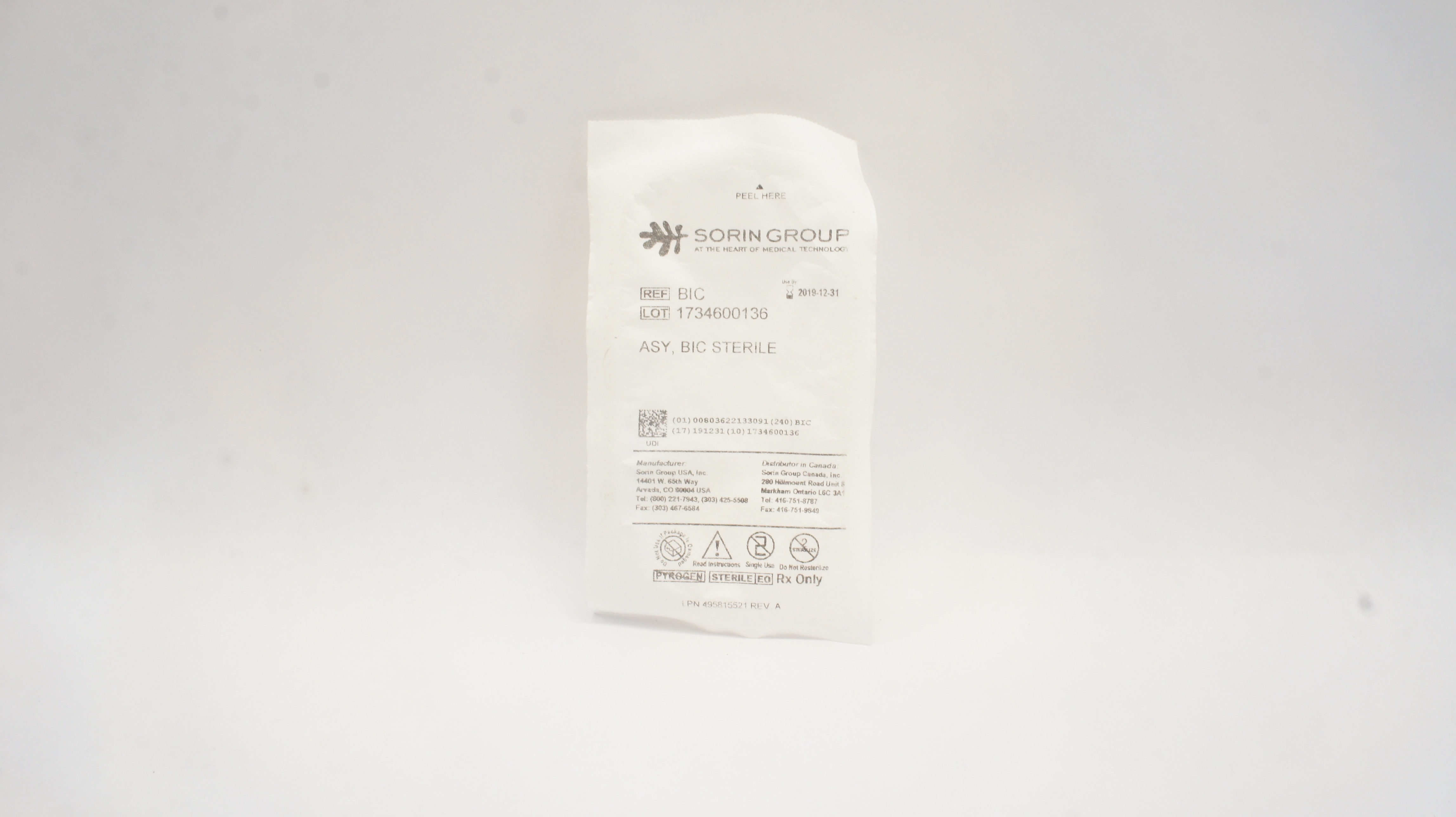 Sorin Group BIC ASY BIC Sterile (x)