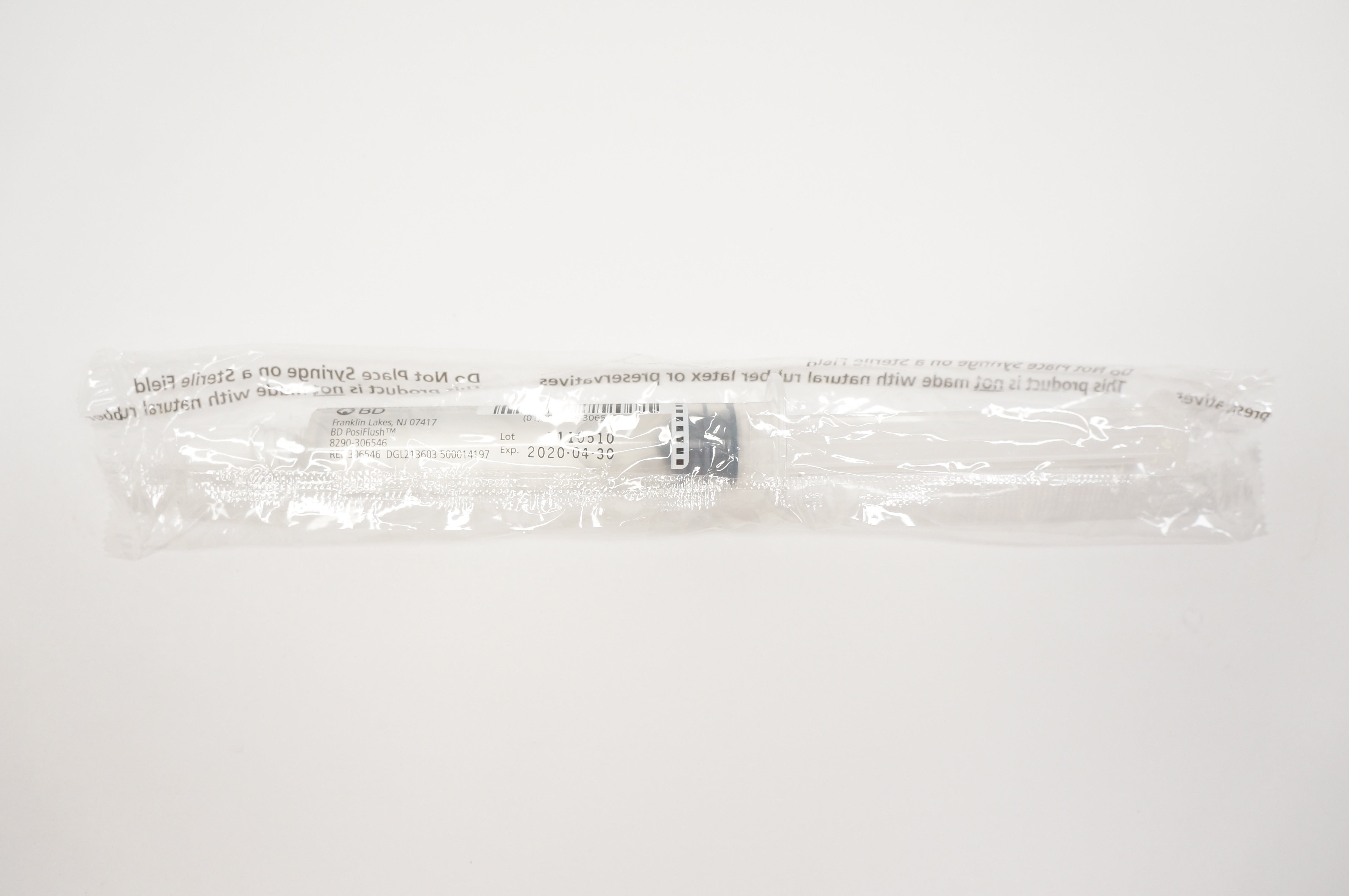 BD 306546 0.9% Sodium Chloride Injection,USP 10 mL (x)