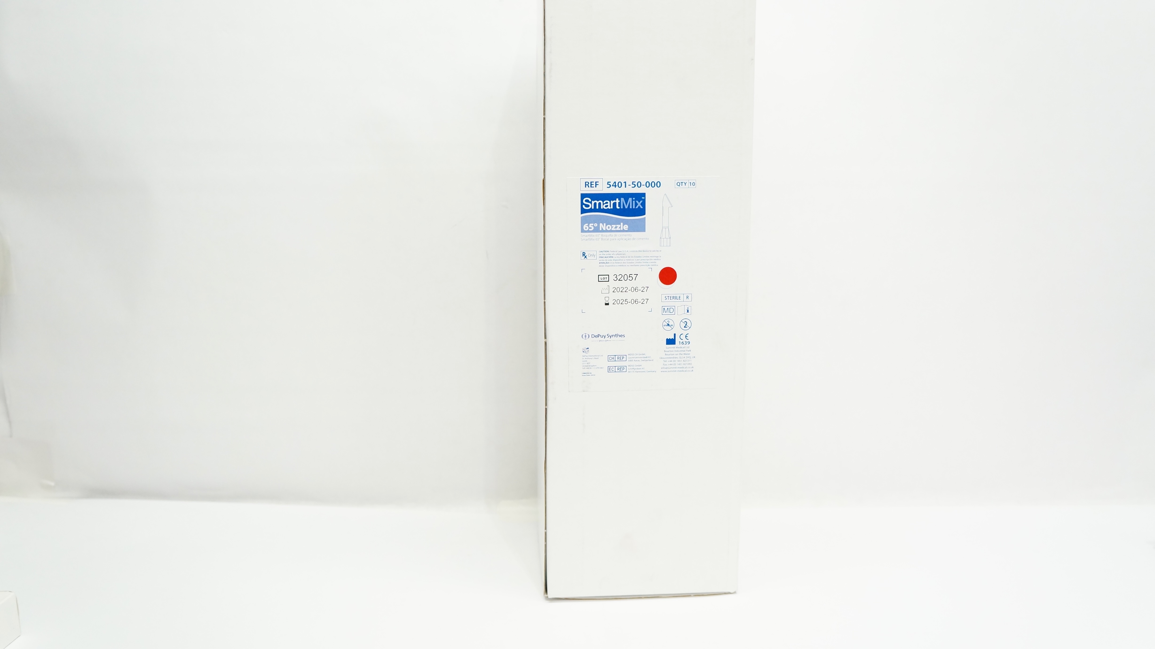 Summit Medical 5401-50-000 DePuy Synthes SmartMix 65-Degree Nozzle - Box of 10