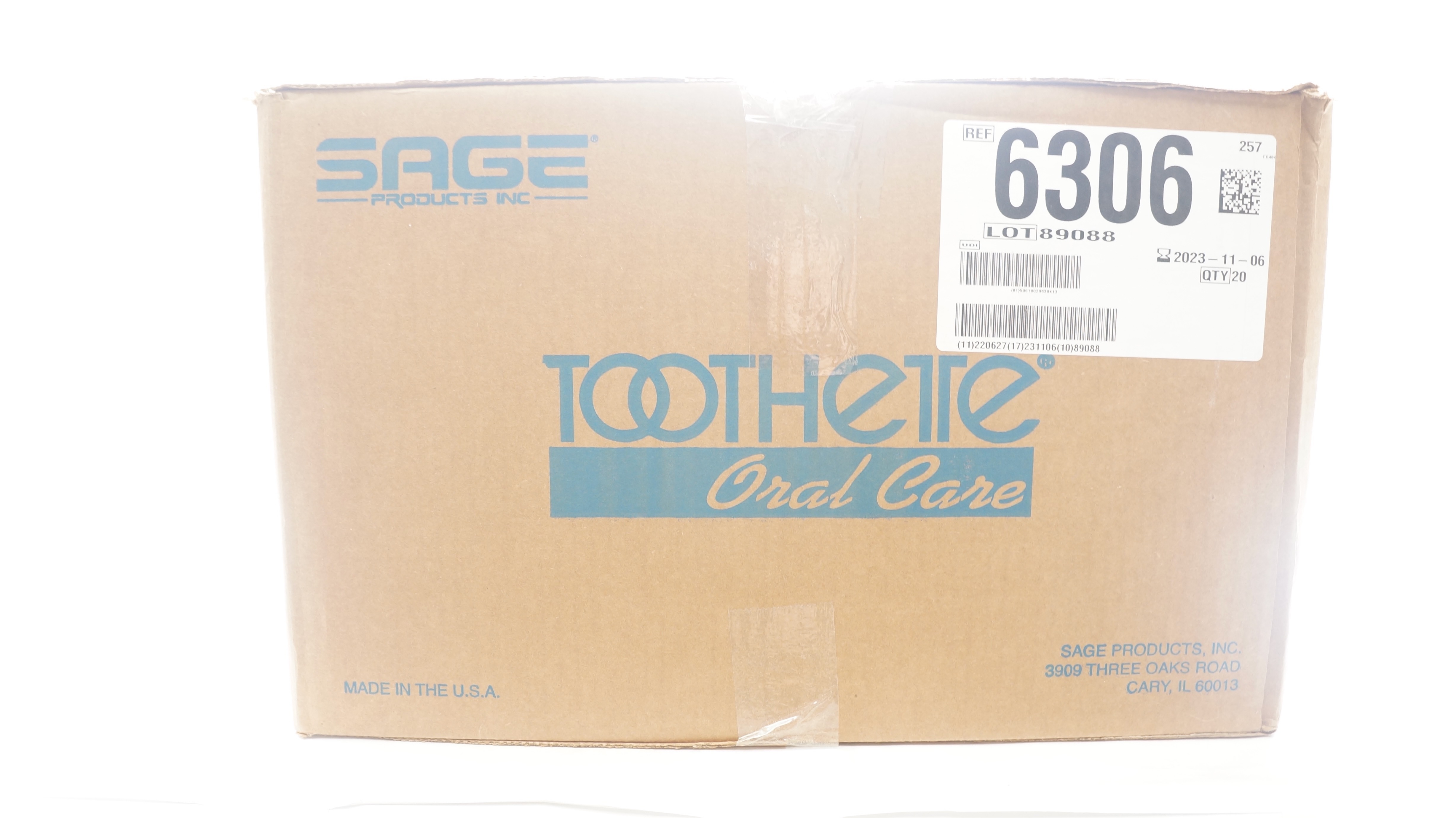 Sage 6306 Q.Care Continue Care for the Non-Ventilated Patient (x) - Case of 20