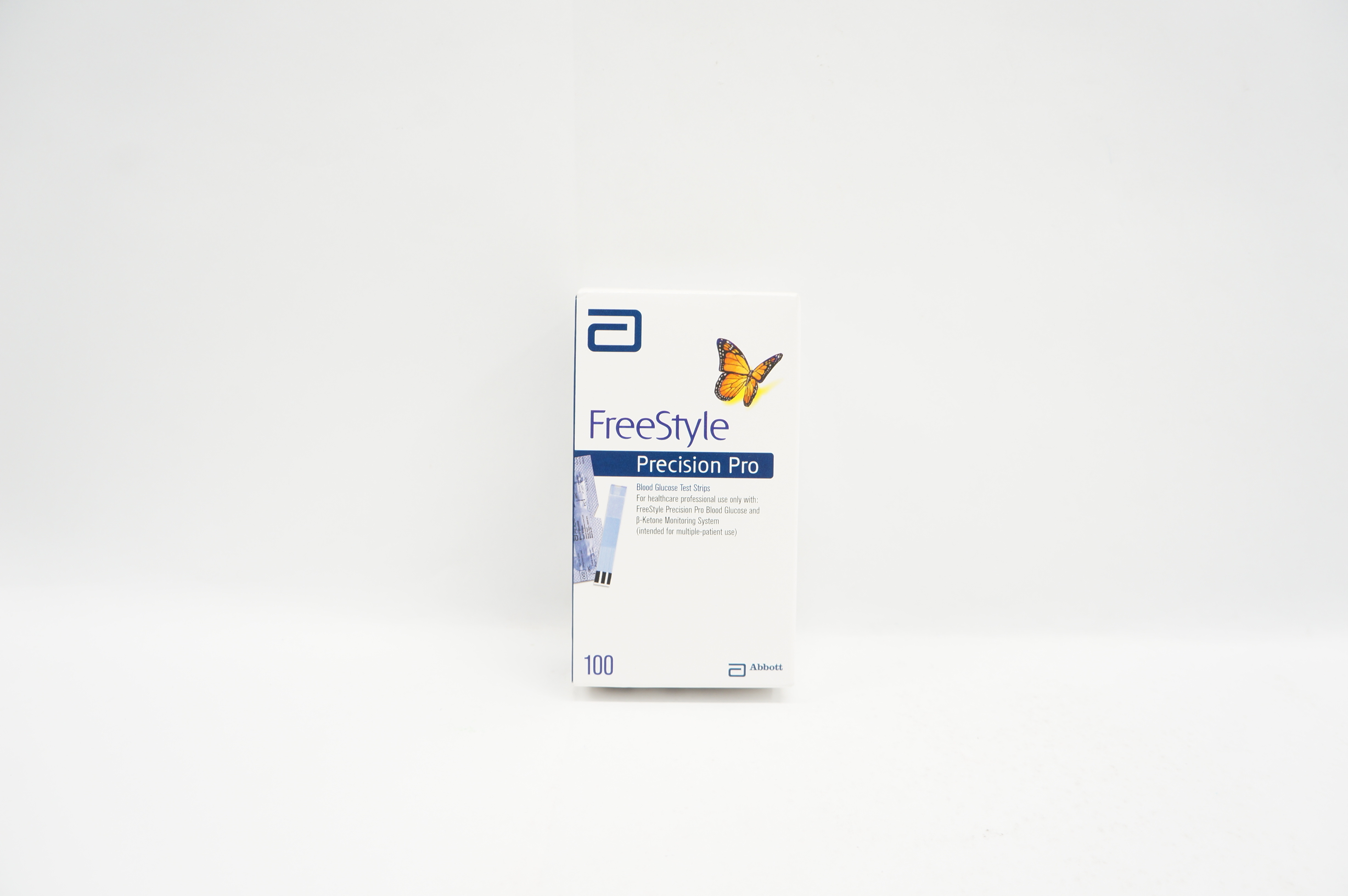 Abbott 71284-70 FreeStyle Precision Pro Blood Glucose Test Strips (x)-Box of 100