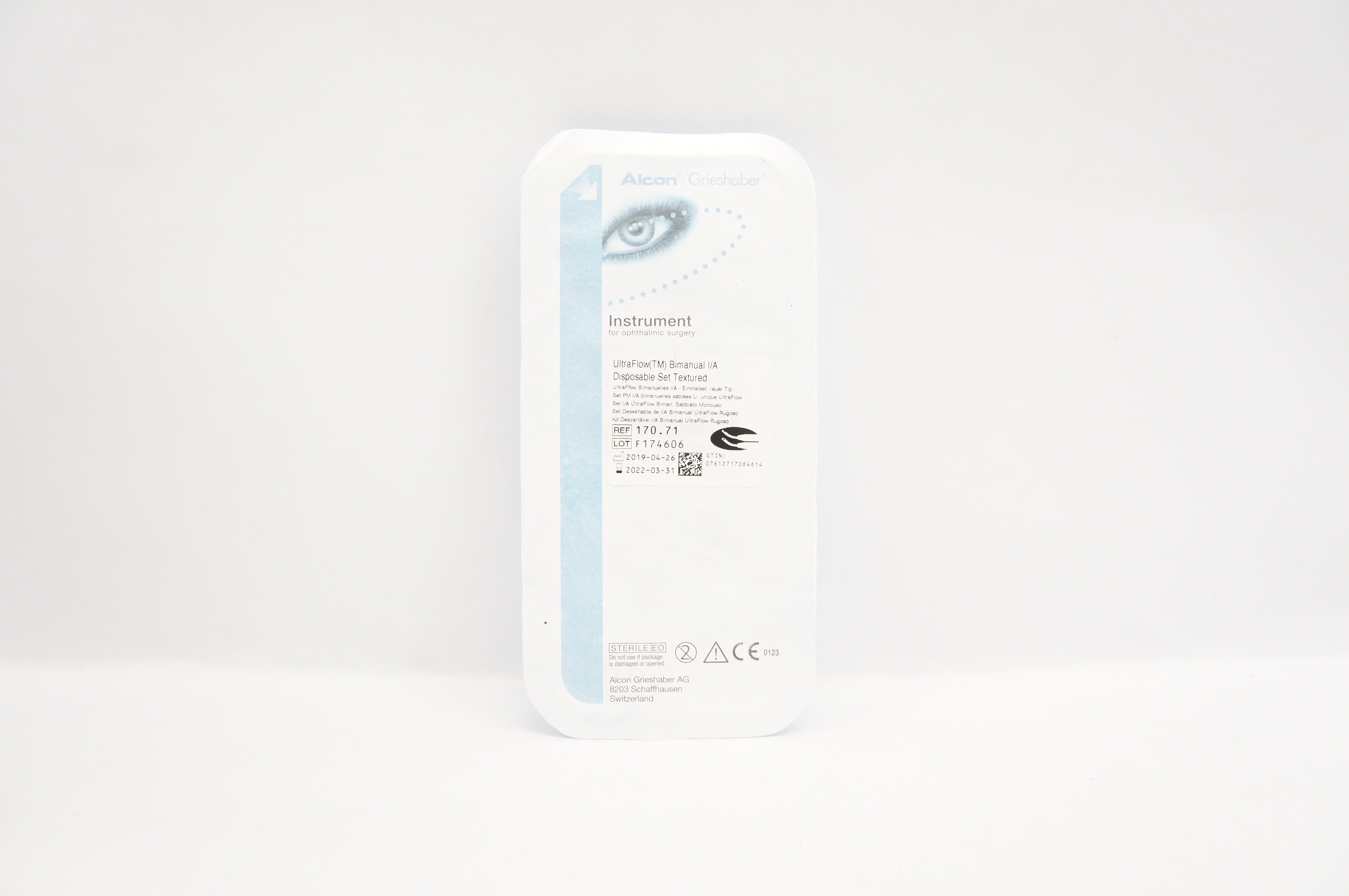 Alcon 170.71 Grieshaber UltraFlow Bimanual I/A Disposable Set Textured (x)