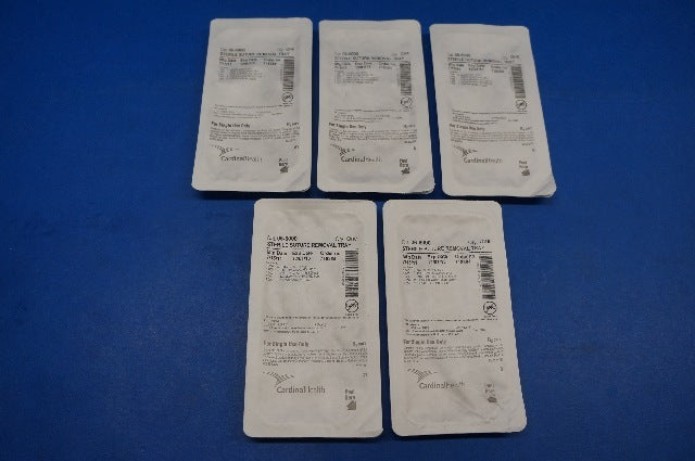 Cardinal Health 06-6000 Sterile Stre Removal Tray (x) ~ Lot of 5