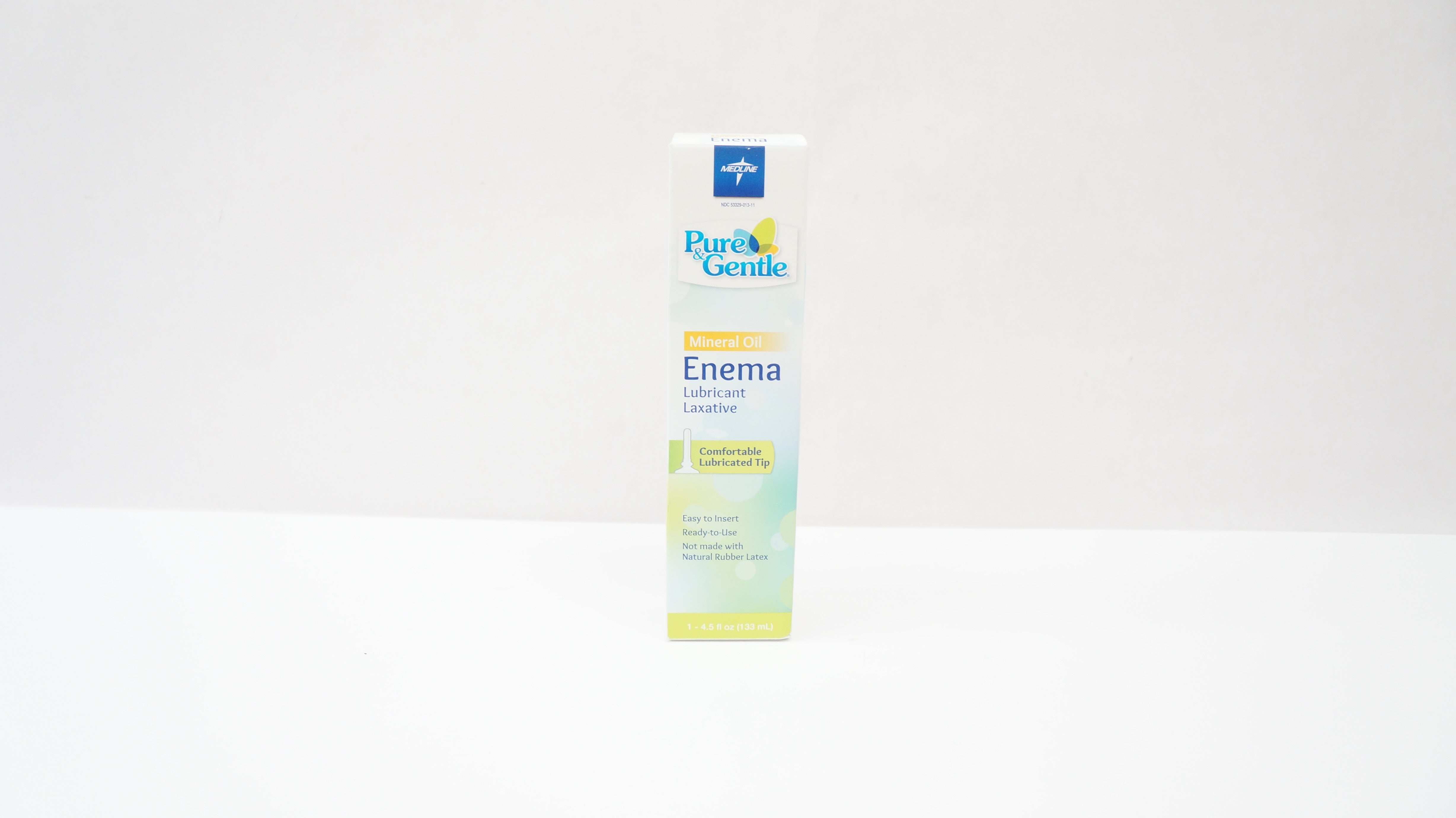 Medline CUR095010 Pure&Gentle Mineral Oil Enema Lubricant Laxative 4.5fl.oz.(x)
