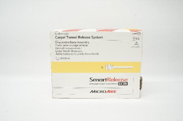MicroAire 81010-6 SmartRelease Endoscopic Carpel Tunnel Release - Pack of 6 (x)