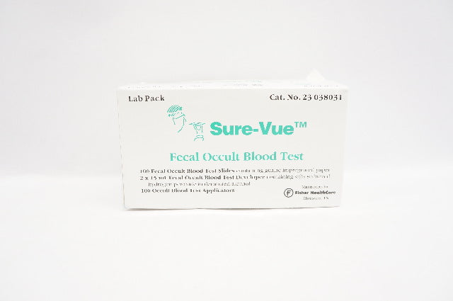 Fisher HealthCare 23 038031 Sure-Vue Fecal Occult Blood Test - Box of 100