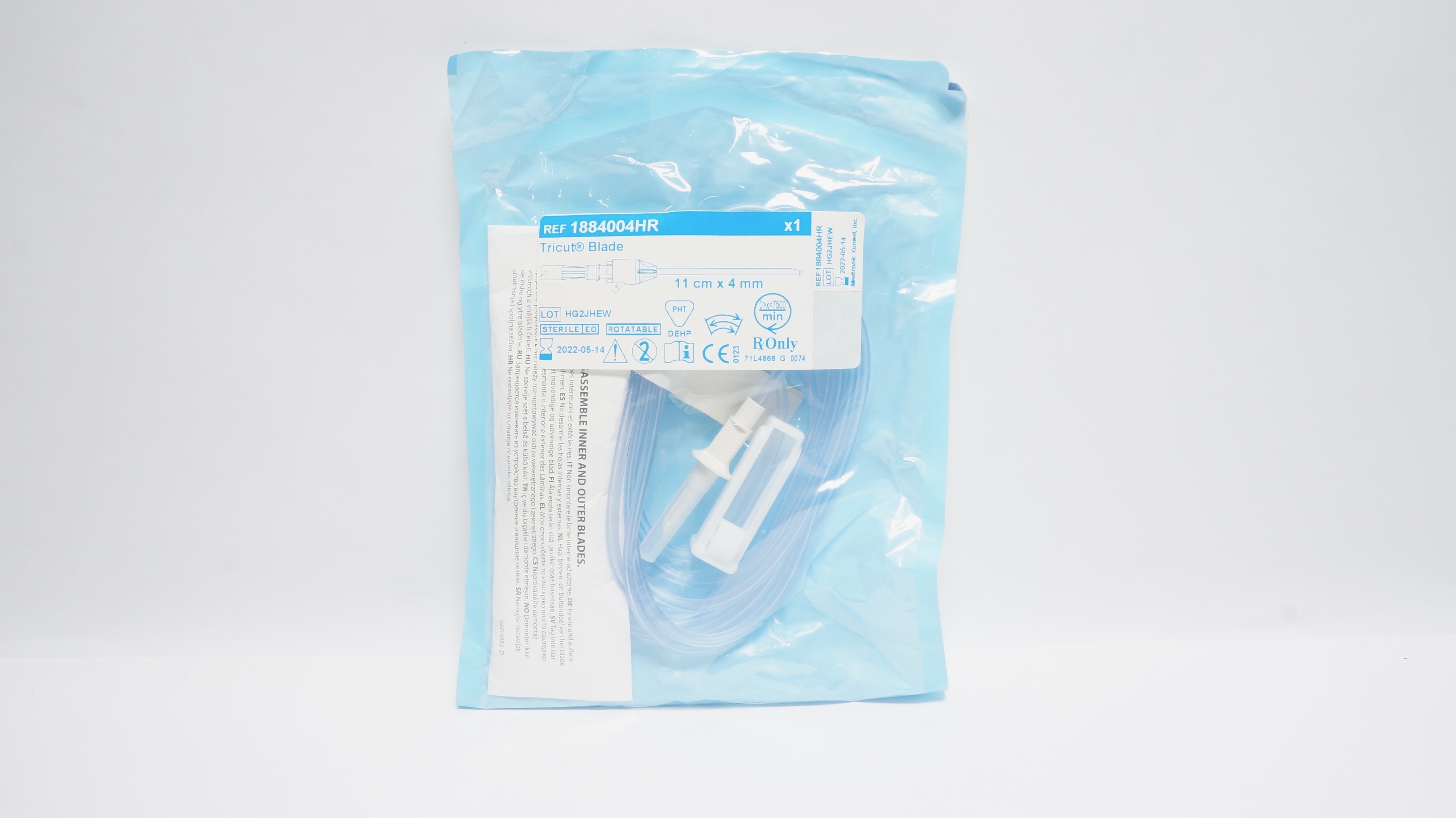 Medtronic 1884004HR Tricut Blade 11cm x 4mm (x)