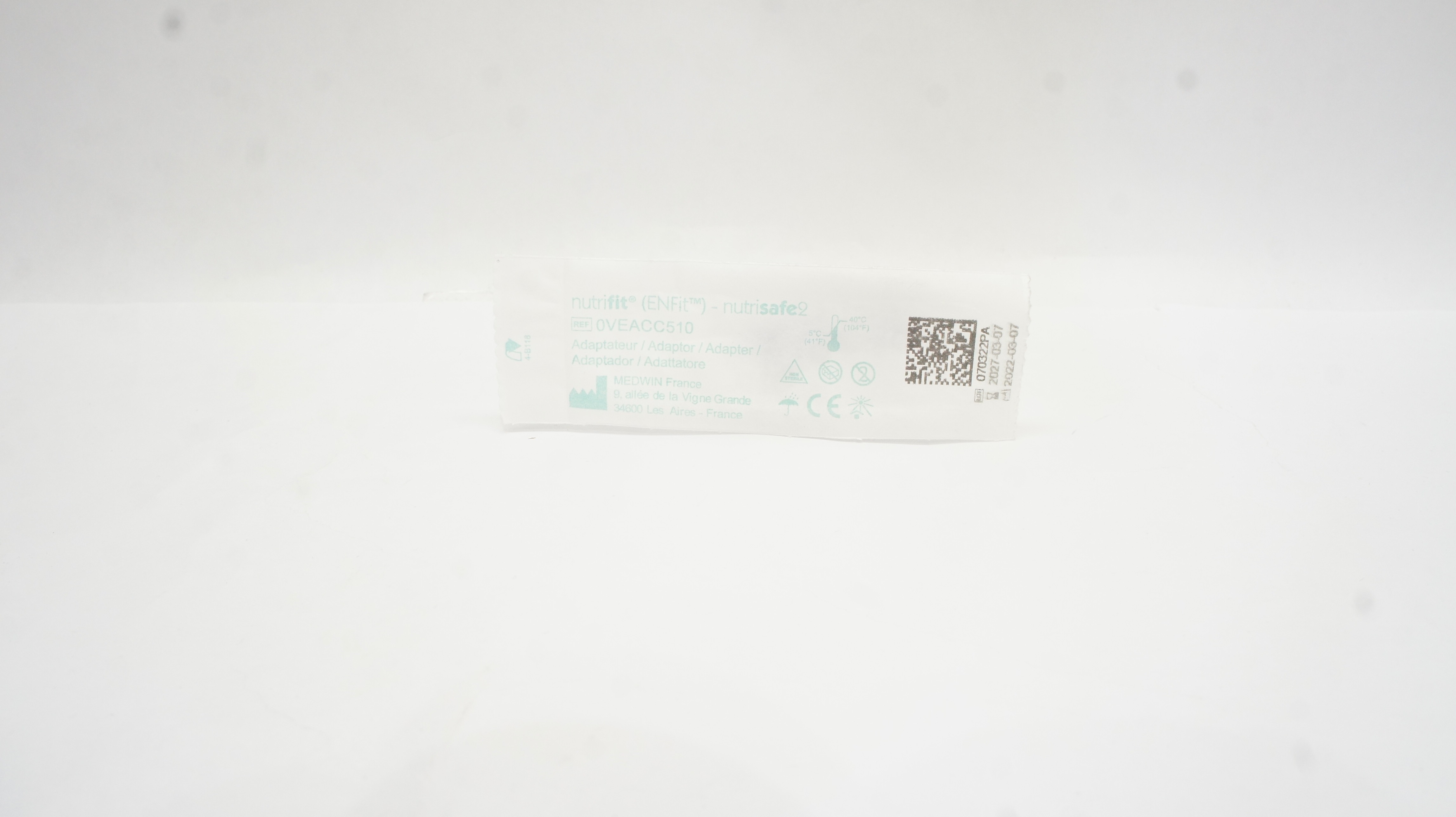 MEDWIN 0VEACC510 Nutrifit Nutrisafe2 Adapter