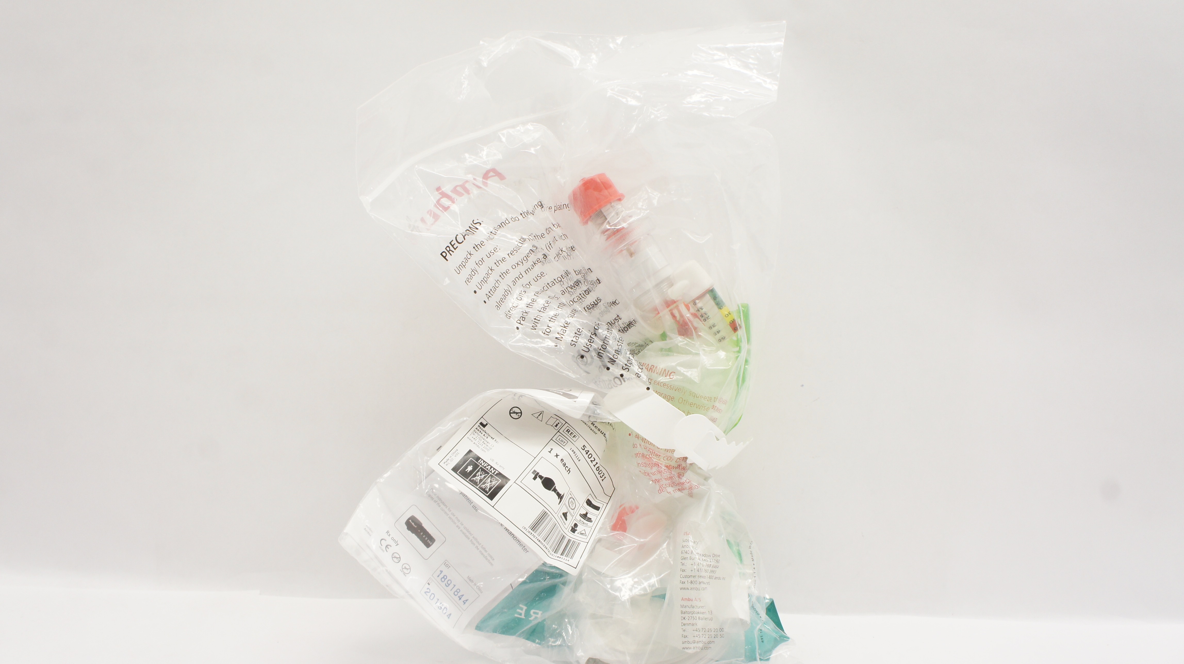 AMBU 540216031 SPUR II Infant Resuscitator 7ft.