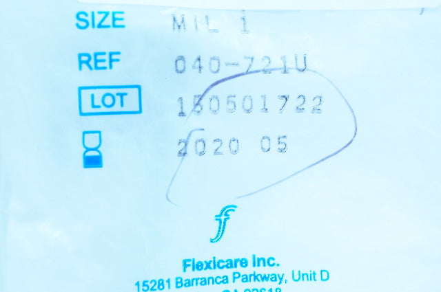 Flexicare 040-721U BriteBlade Pro Fiber Optic Metal, Miller 1 (x)