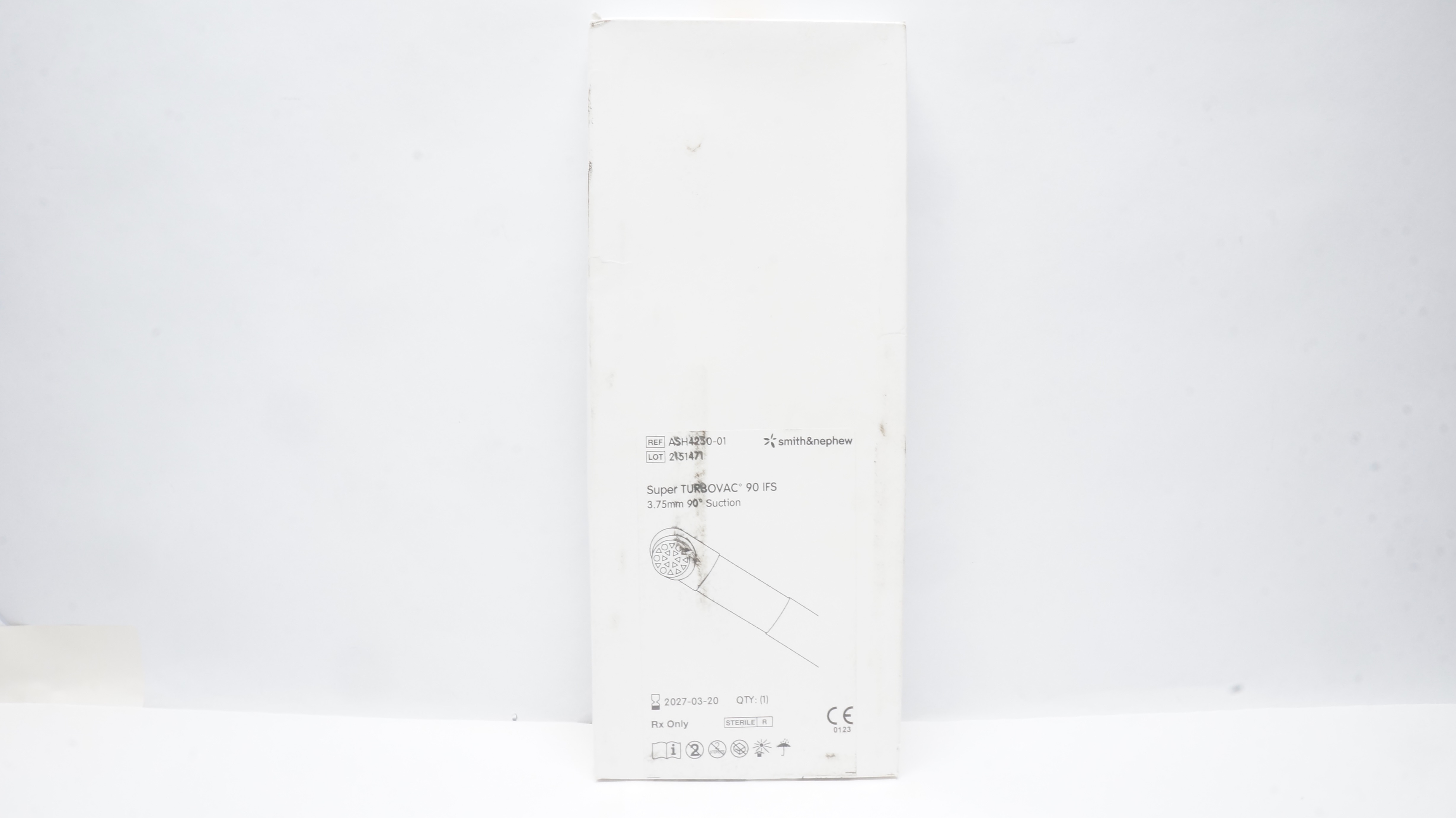 Smith&Nephew ASH4250-01 ArthroCare Coblation Wand Super TurboVac 90 IFS