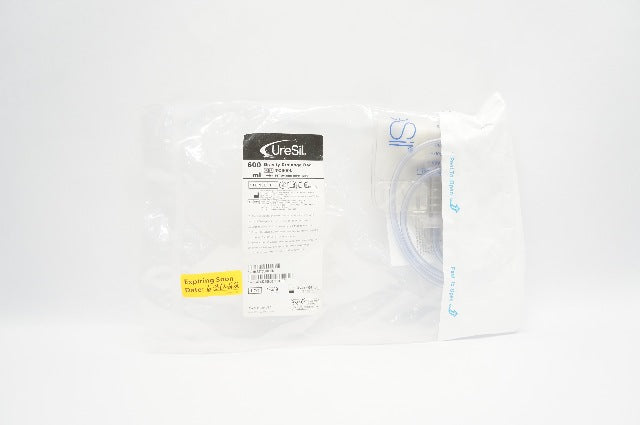 UreSil TC600L Optimus Gravity Drainage Bag w/Inlet Tube, 600mL x 36inch  (x)