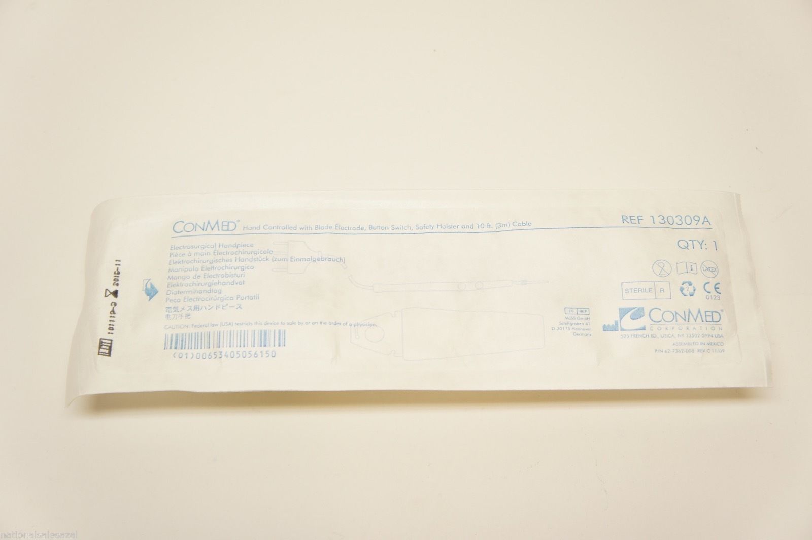 130309A ~ ConMed Electrosurgical Handpiece 