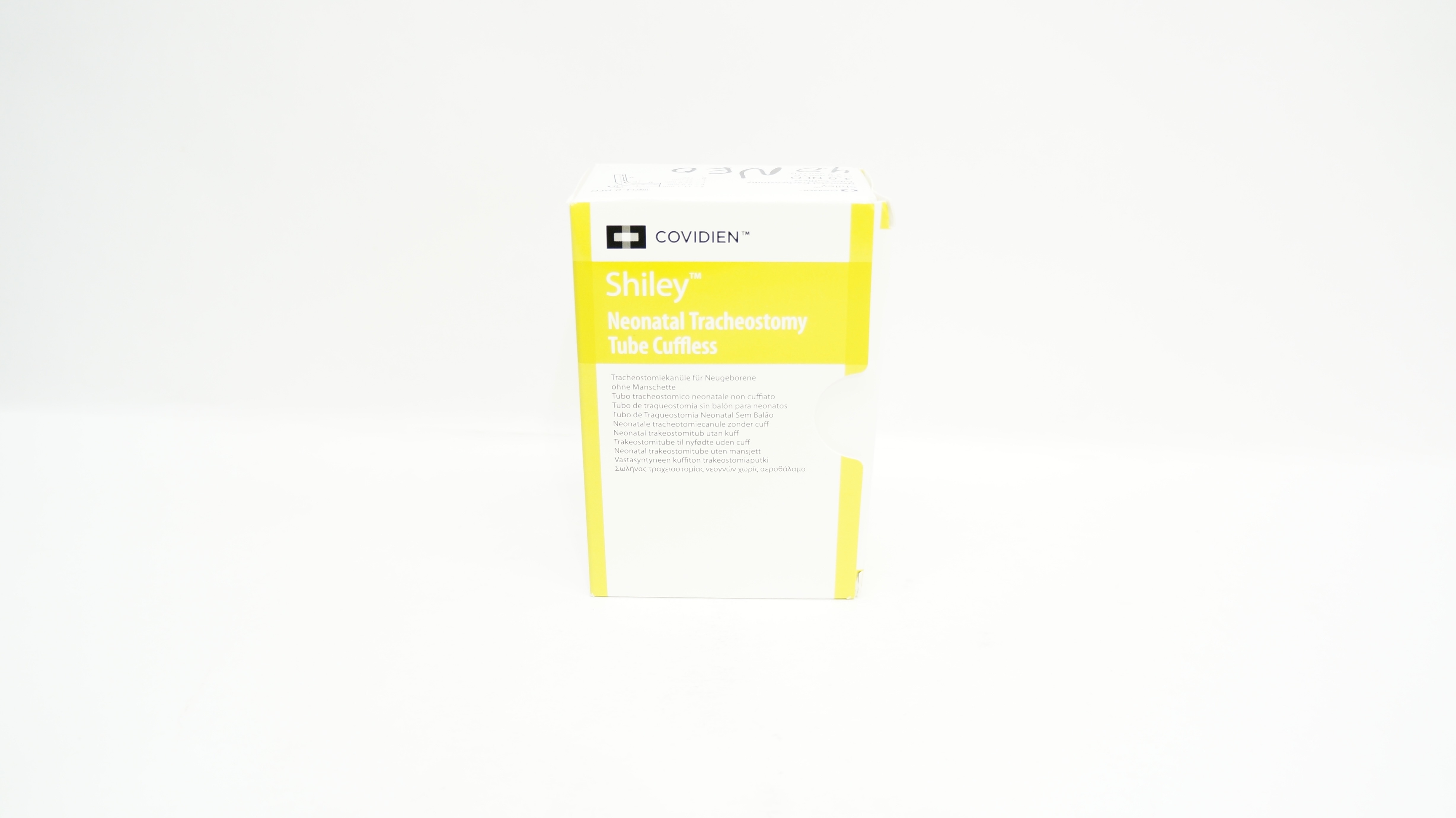 Covidien 4.0NEO Shiley Neonatal Tracheostomy Tube Cuffless 4.0 ID x 5.9mm OD (x)