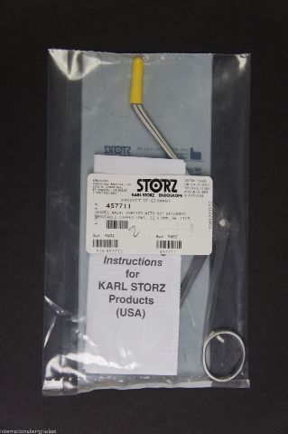 Karl Storz 457711 Kamel Nasal Forceps 45 degrees Upturned Moveable Cupped Jaws