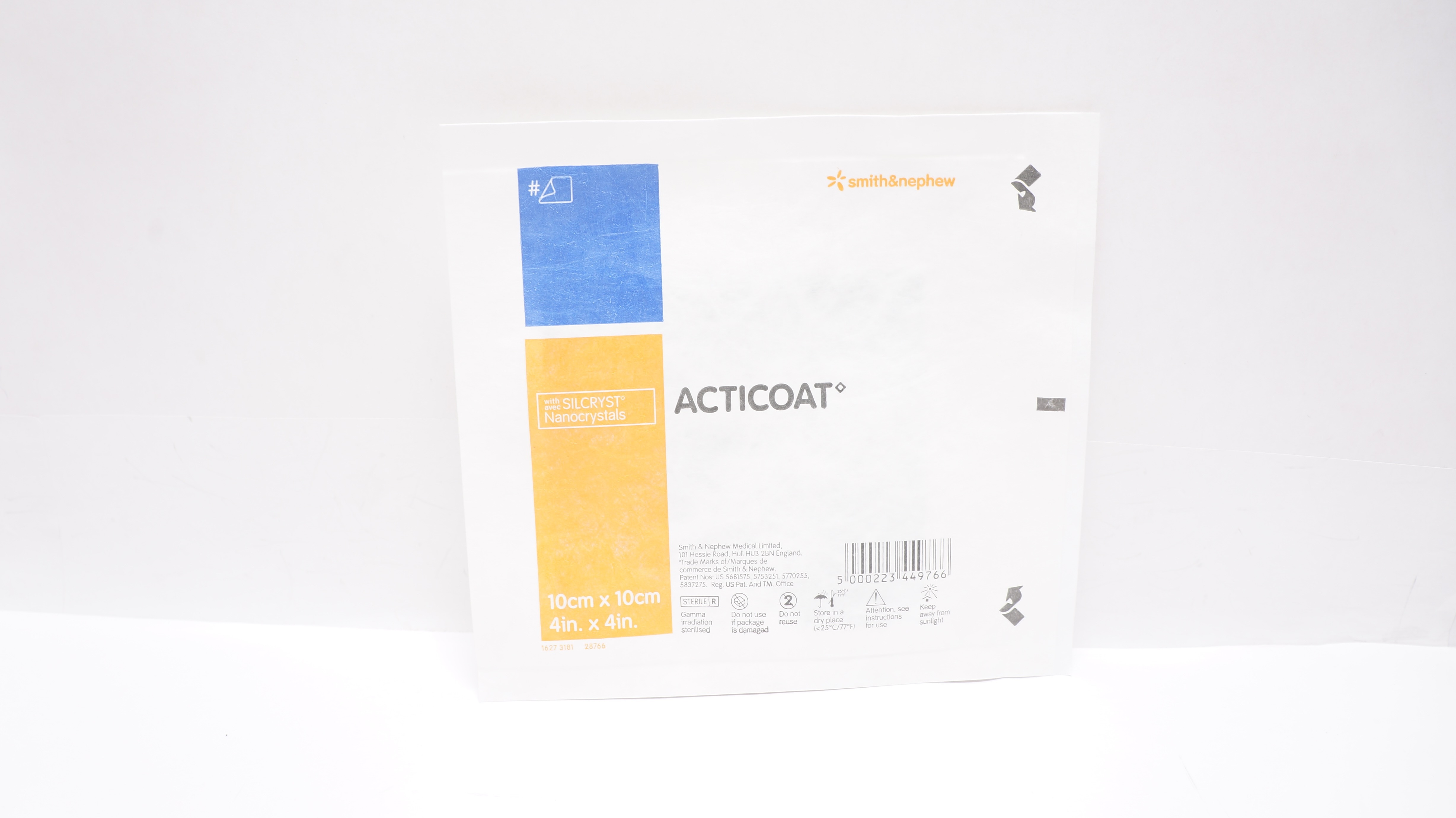 Smith & Nephew 20101 Acticoat Dressing Wound 4inch x 4 inch (x)