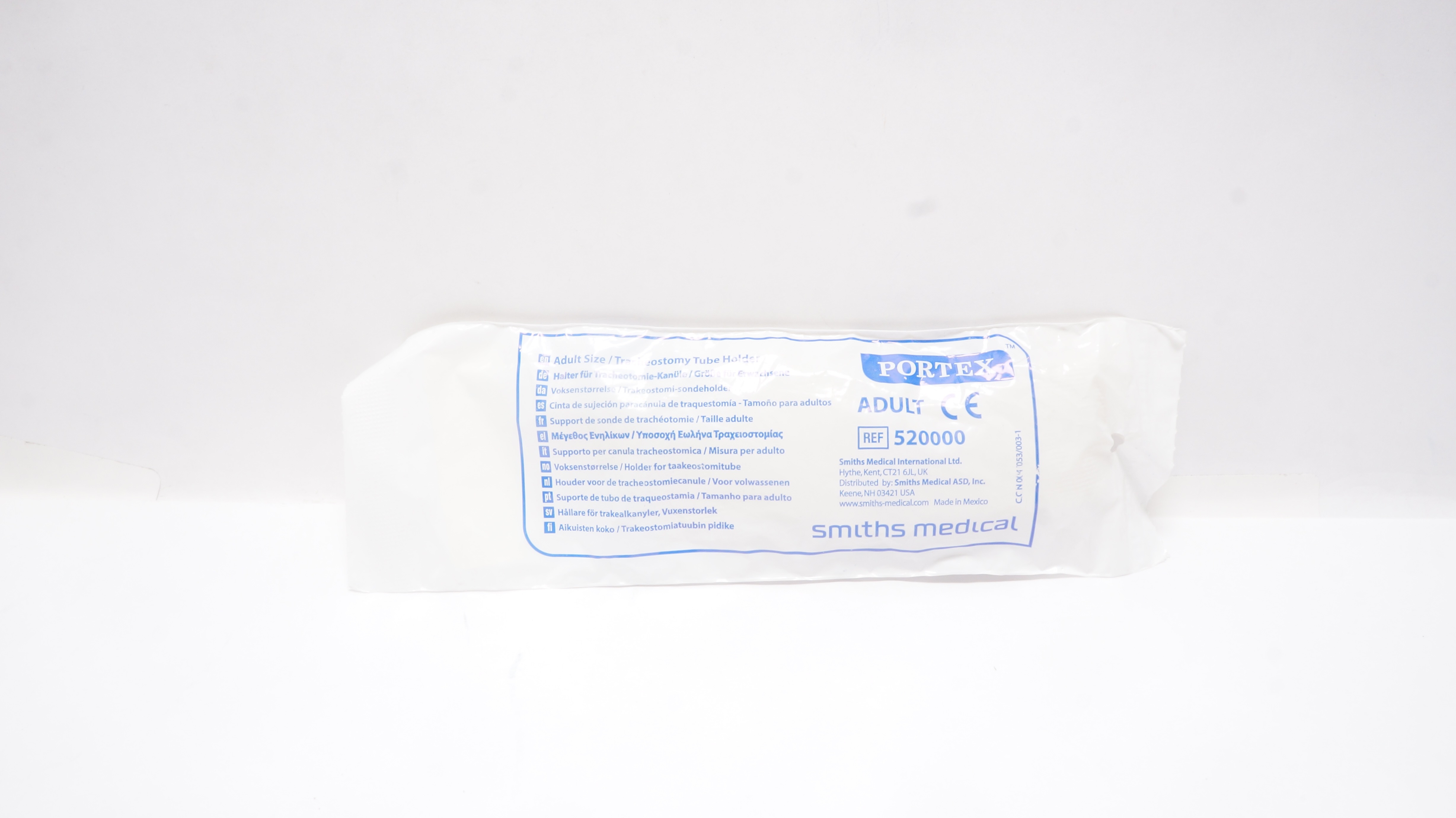 Smiths Medical 520000 Portex Tracheostomy Tube Holder Adult (x)