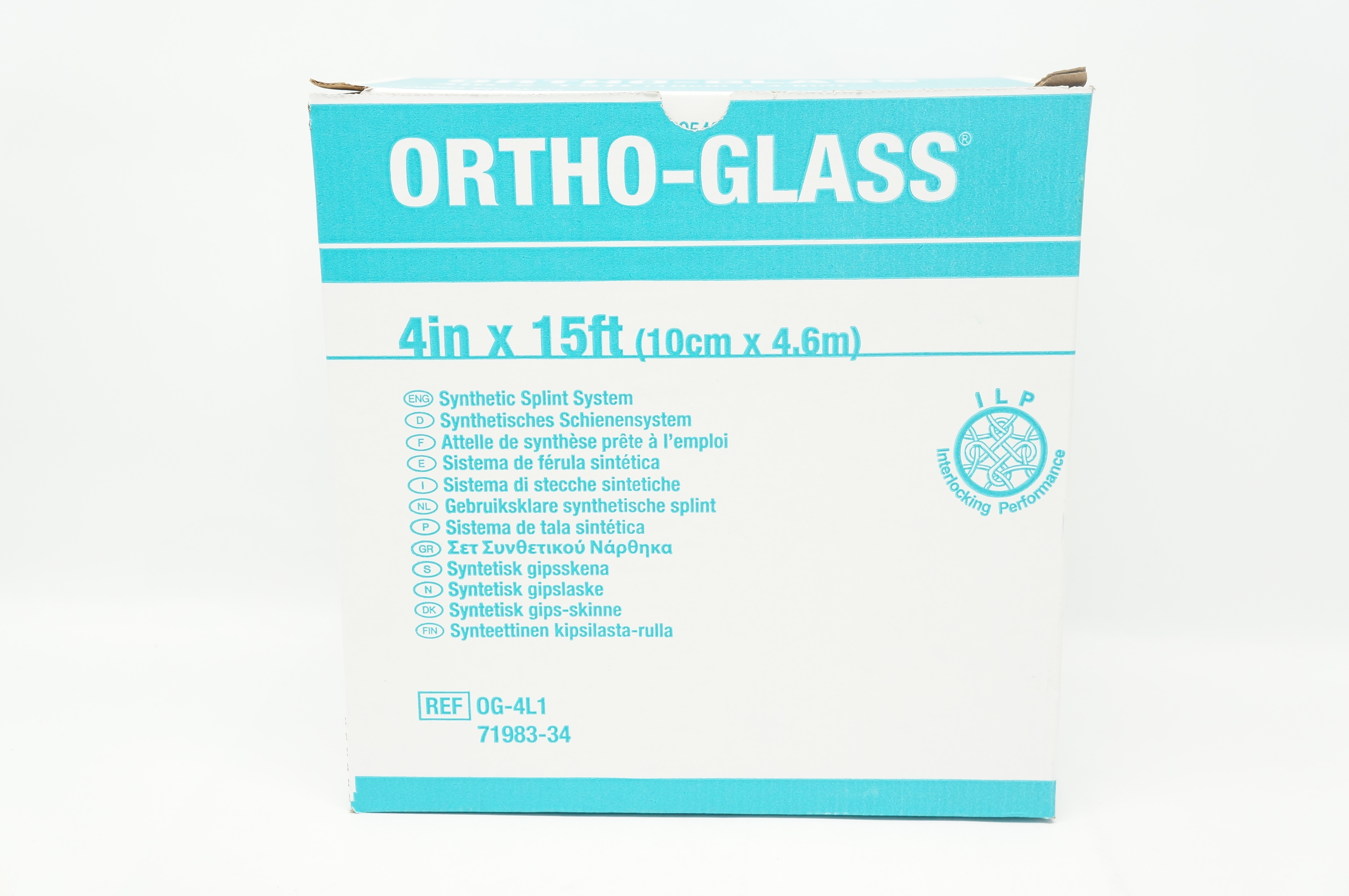 BSN Medical OG-4L1 Ortho-Glass Synthetic Splint System 4inch x 15ft.
