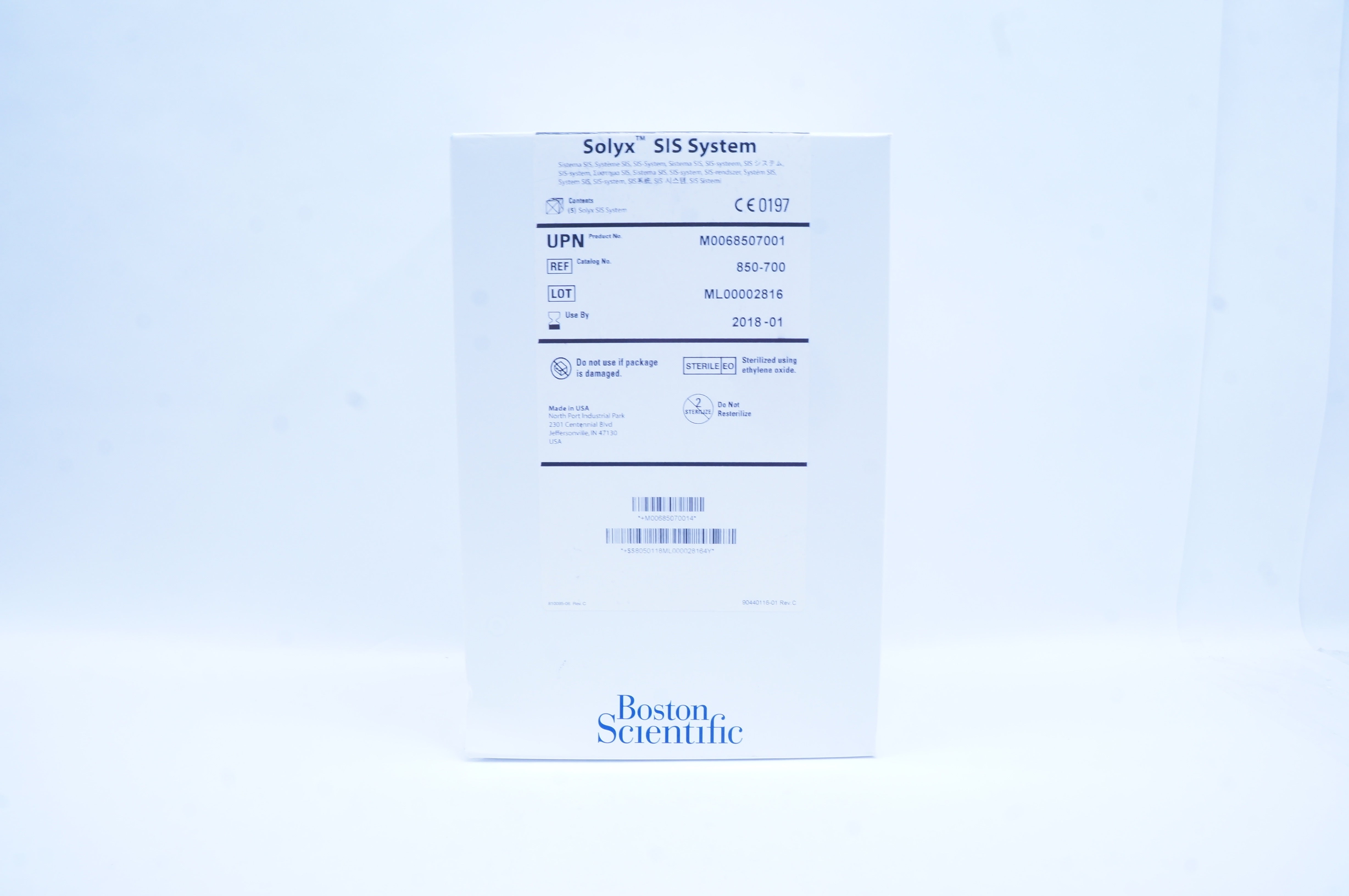 Boston Scientific 850-700 Solyx SIS System (x) - Box of 5