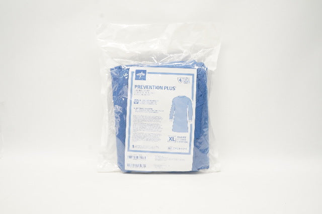 Medline DYNJP2377P Prevention Plus Surgical Gown Level 4, X-Large