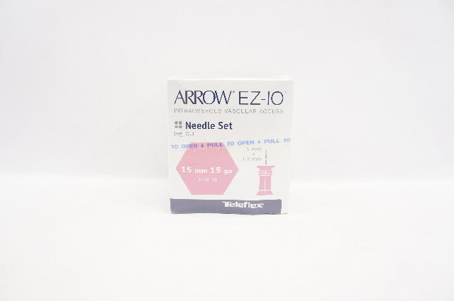 Teleflex 9018 Arrow EZ-IO Needle + Stabilizer Kit 15mmx15Ga 3-39kg - Box of 5