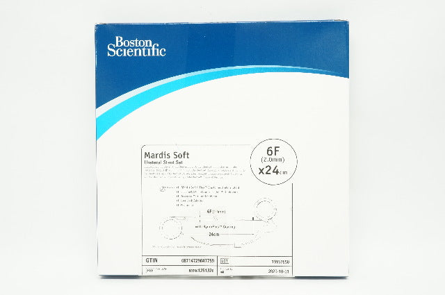 Boston Medical M0061251320 Mardis Soft Ureteral Stnt. Set 6F x 24cm (x)