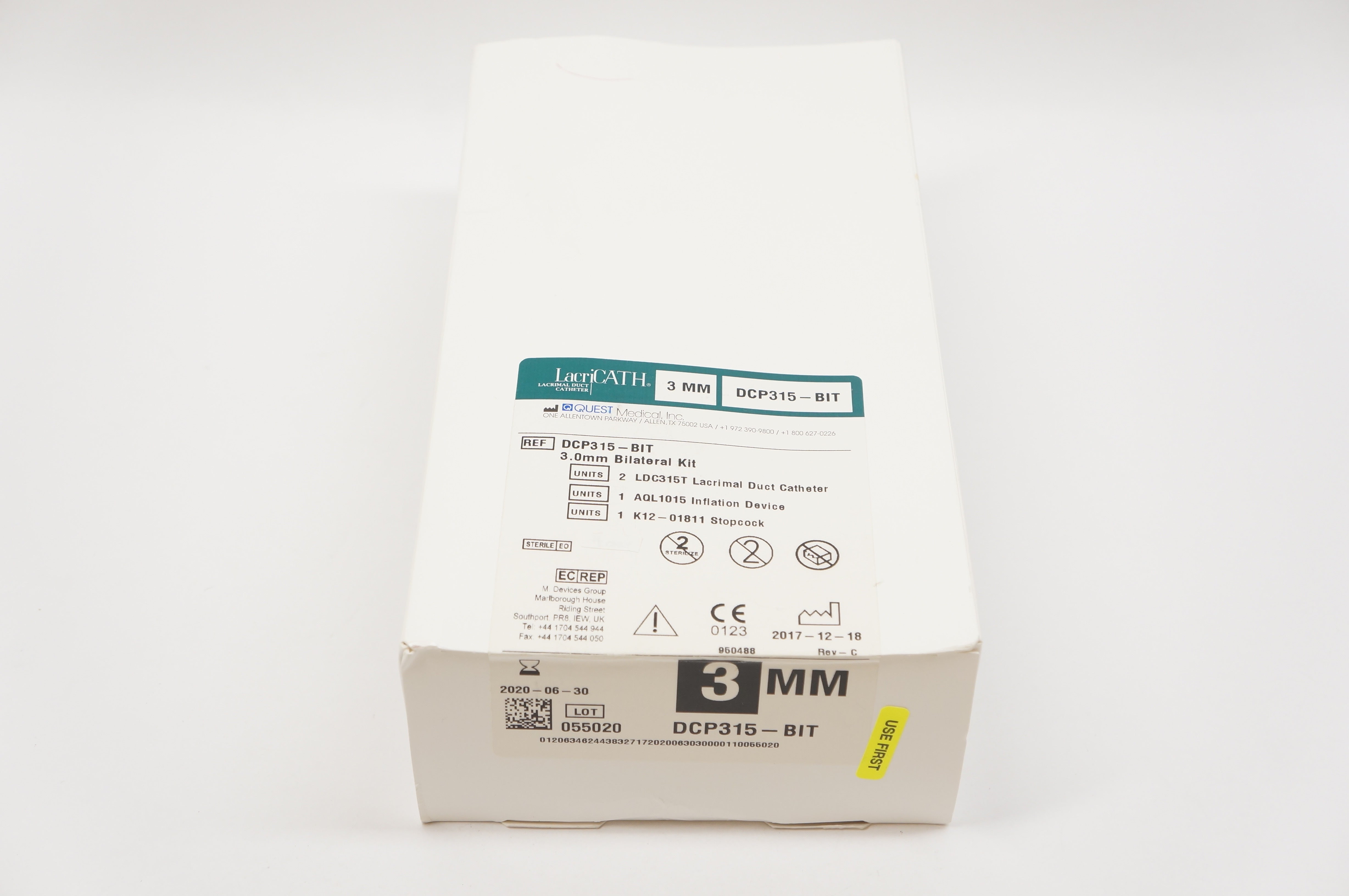 Quest Medical DCP315-BIT Bilateral Kit 3.0mm (x)