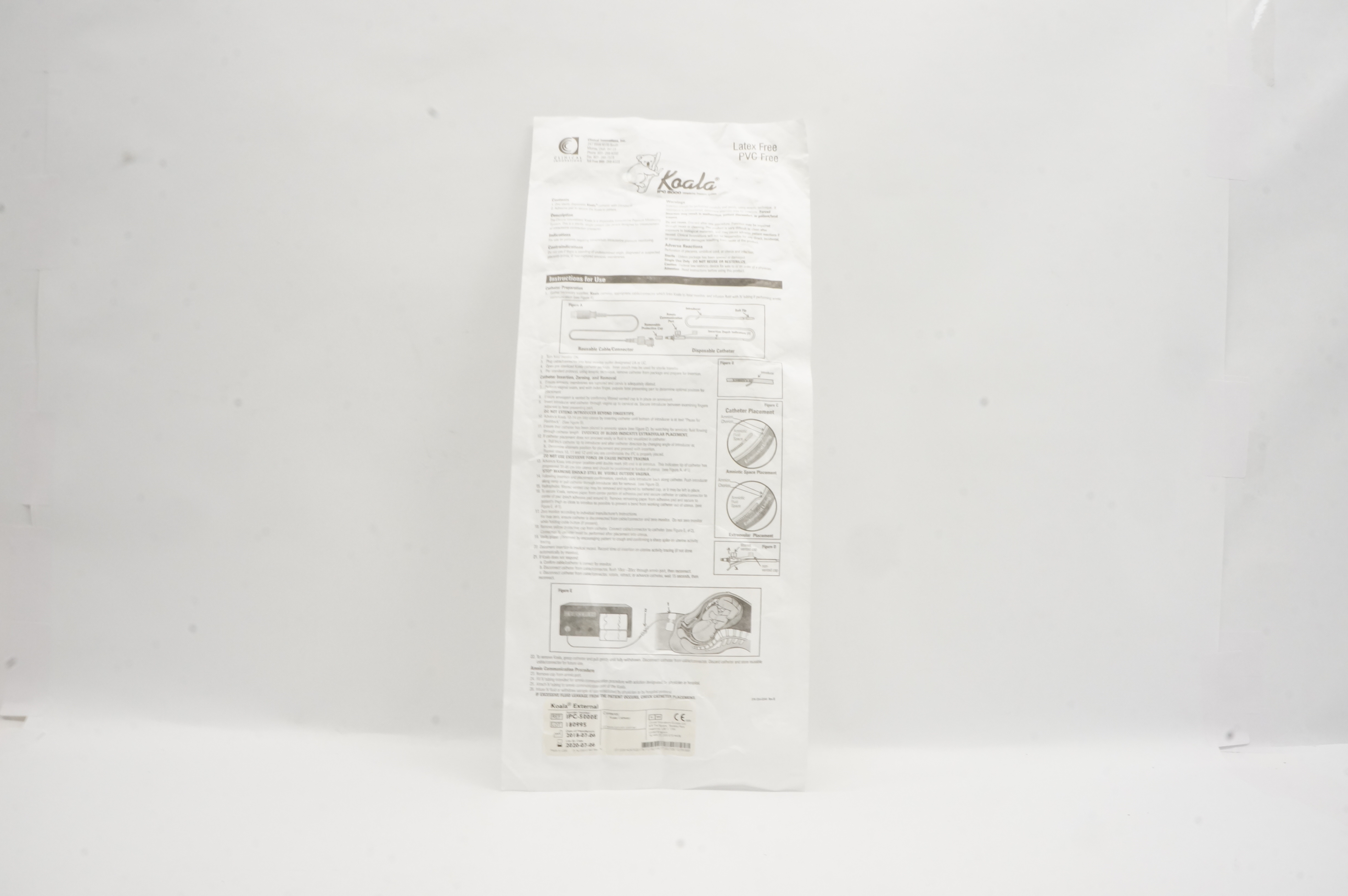 Clinical Innovations IPC-5000E Koala External Cath. (x)