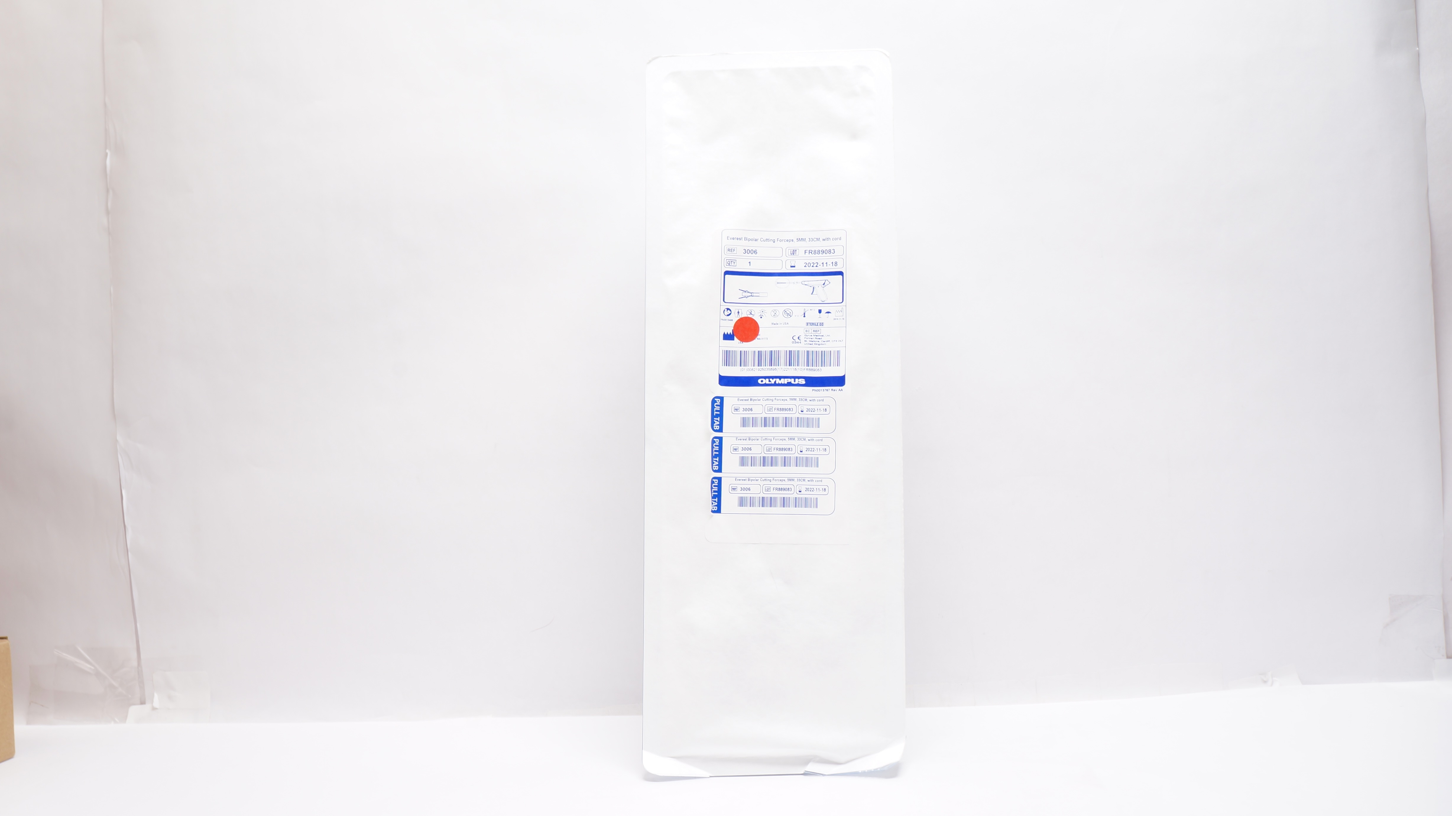 Gyrus Medical 3006 Olympus Everest Bipolar Cutting Forceps,5mm,33cm,W/Cord (x)