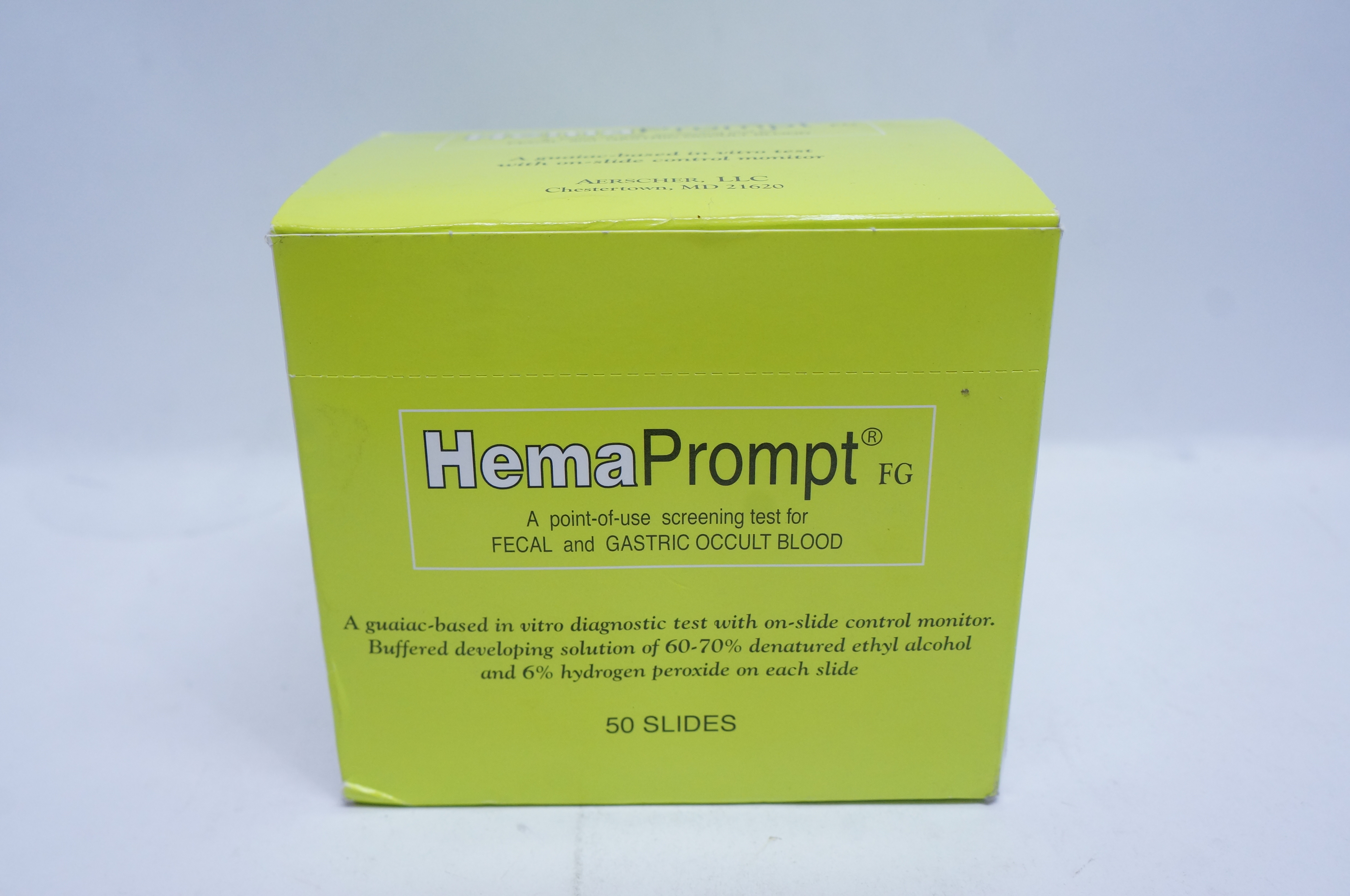 Aerscher 9007799 HemaPrompt Screening Test For Fecal & Gastric Bld (x)-Box of 50