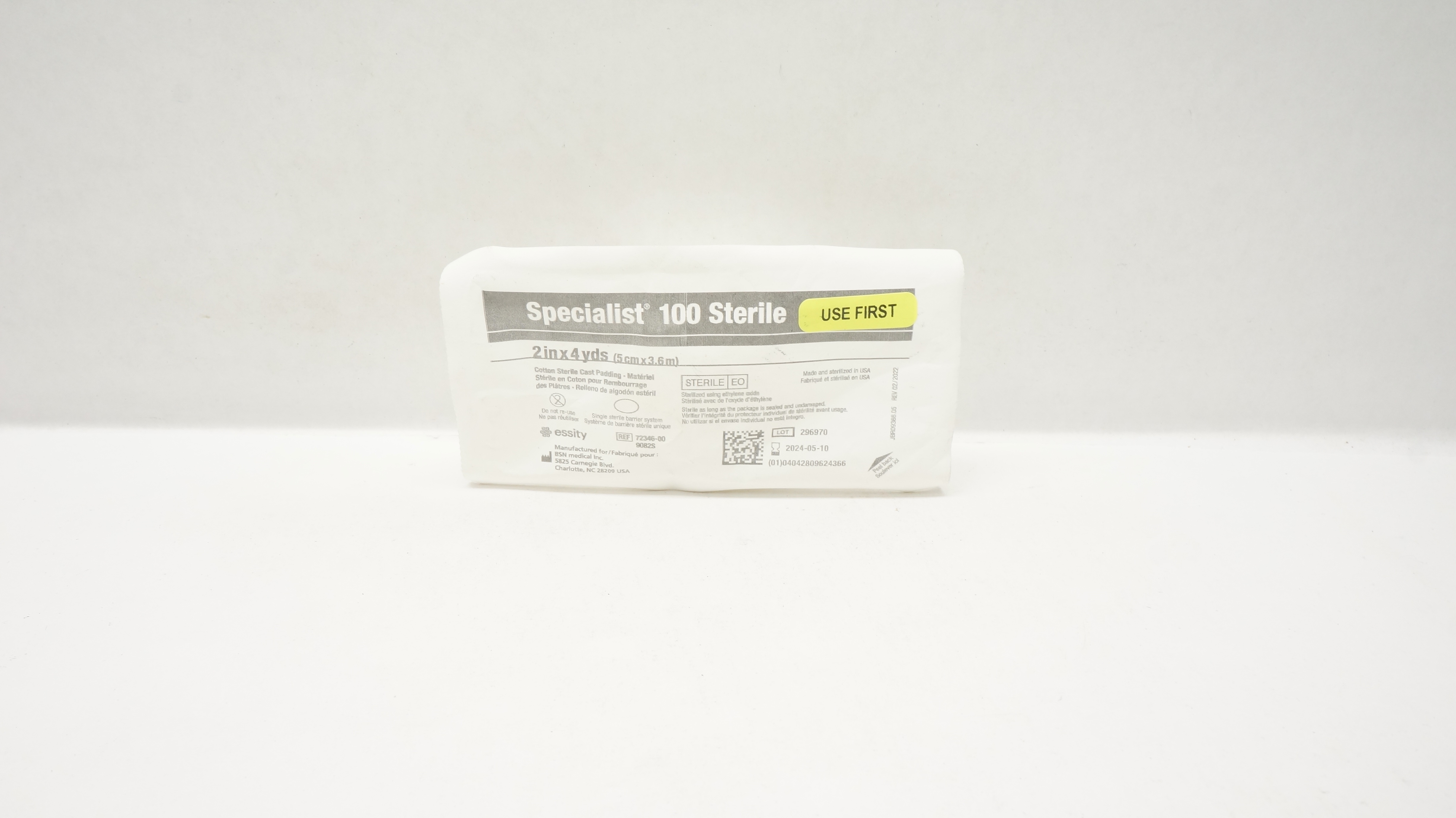 BSN Medical 72346-00 Specialist 100 Sterile Cotton Cast Padding 2inch x 4yds.(x)