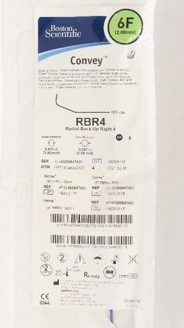 Boston Scientific H749392647400 Convey RBR4 Guiding Cath. 6F x 100cm (x)