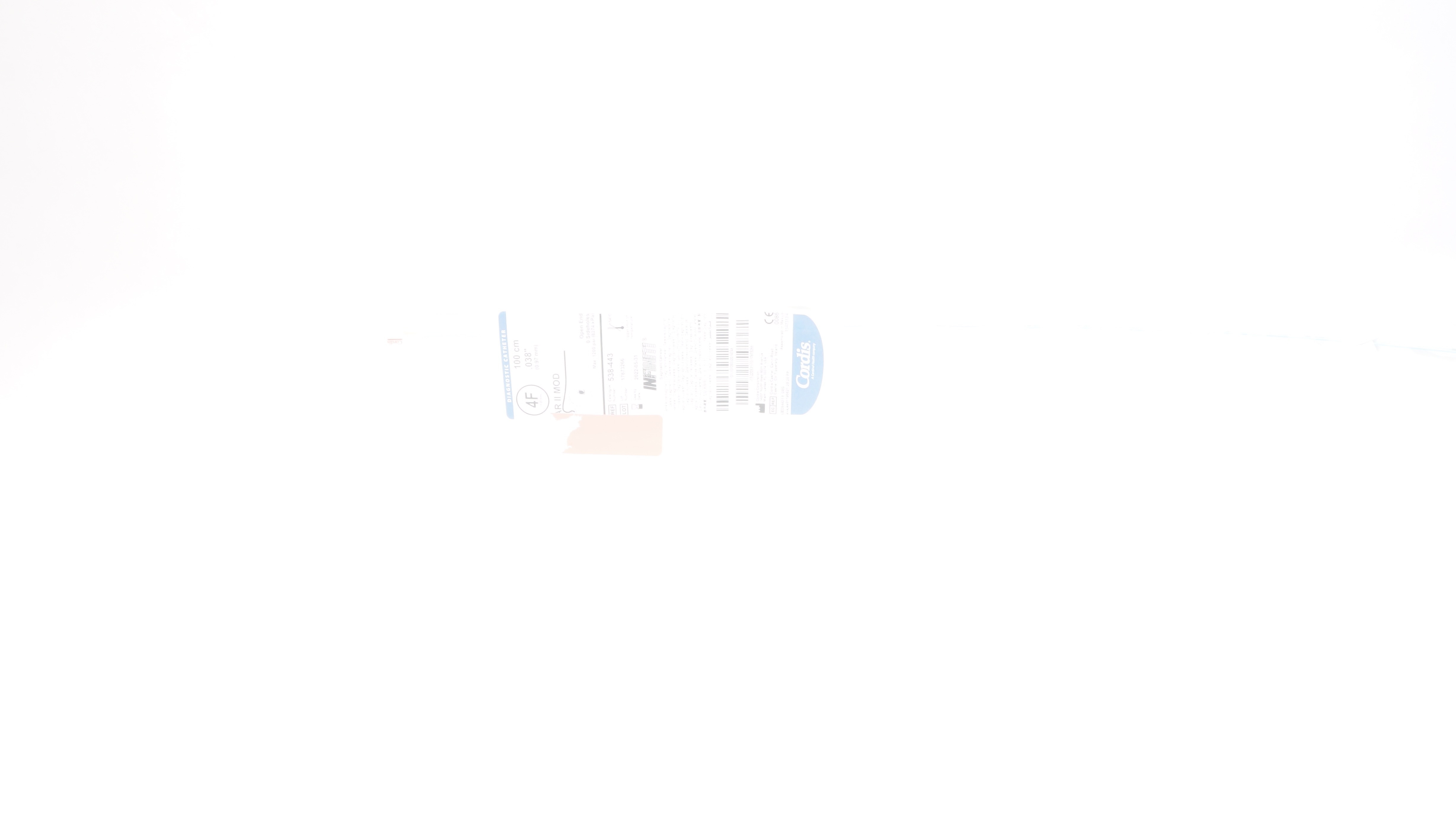 Cordis 538-443 Infiniti Diagnostic Cath. AR II MOD, 4F x 100cm x .038inch (x)