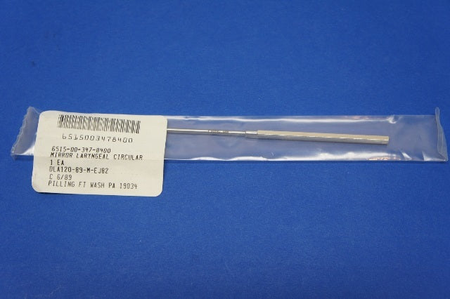 Pilling Mirror Laryngeal Plain Glass 0.437inch
