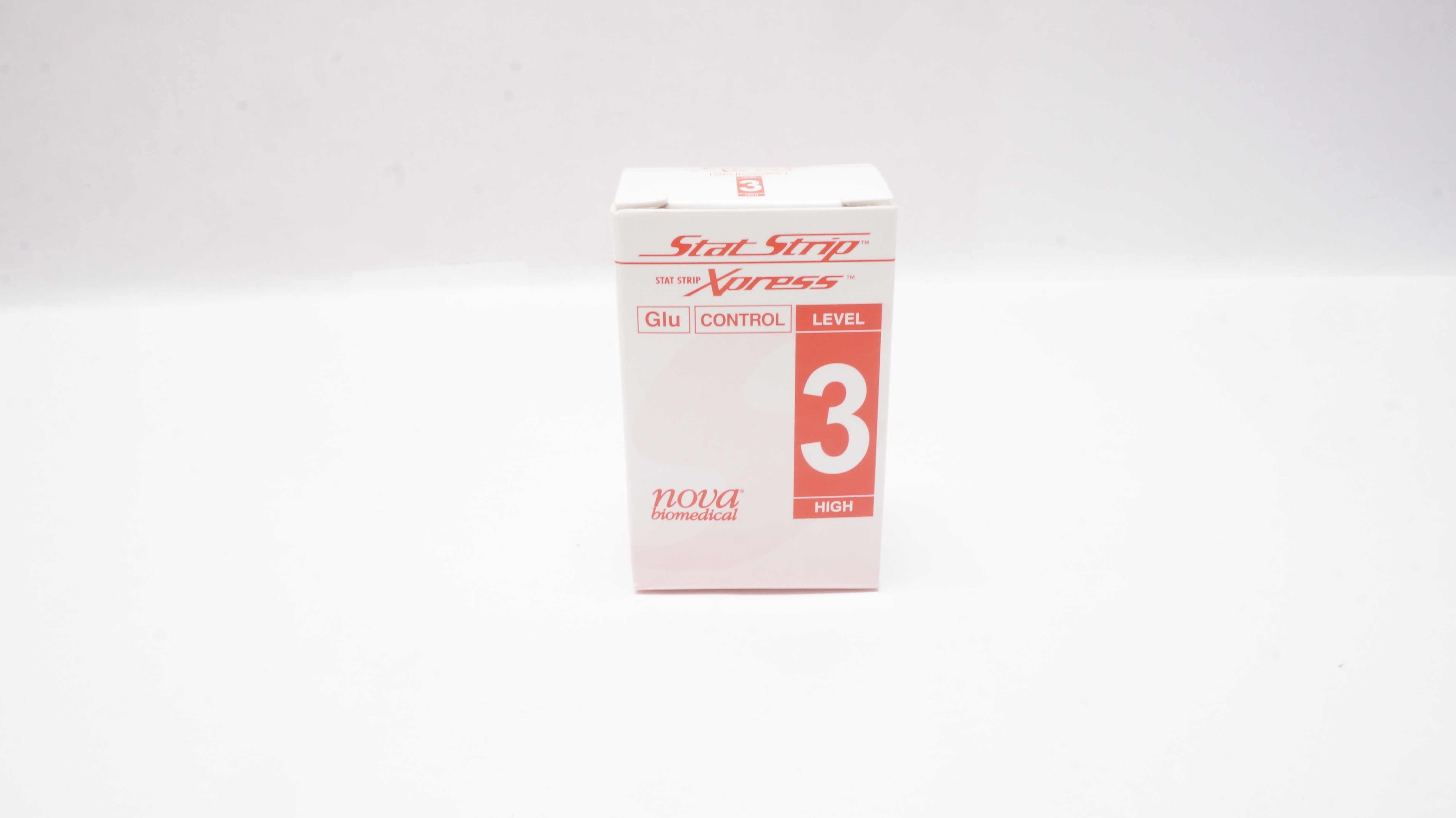 Nova Biomedical 41743 Stat Strip Xpress Glu Control, Level 3 High, 4ml