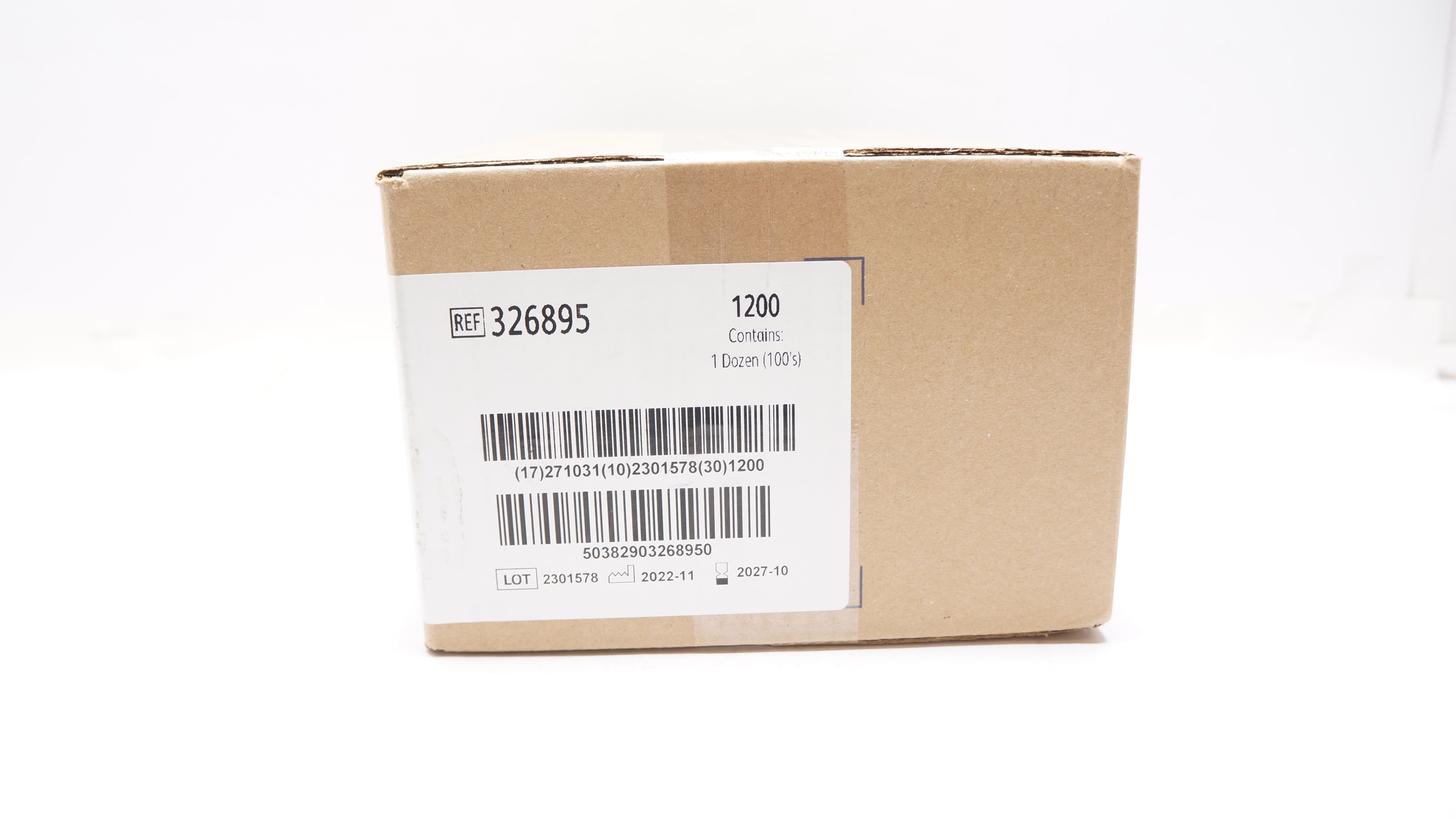 BD 326895 Alcohol Swabs - Case of 1200