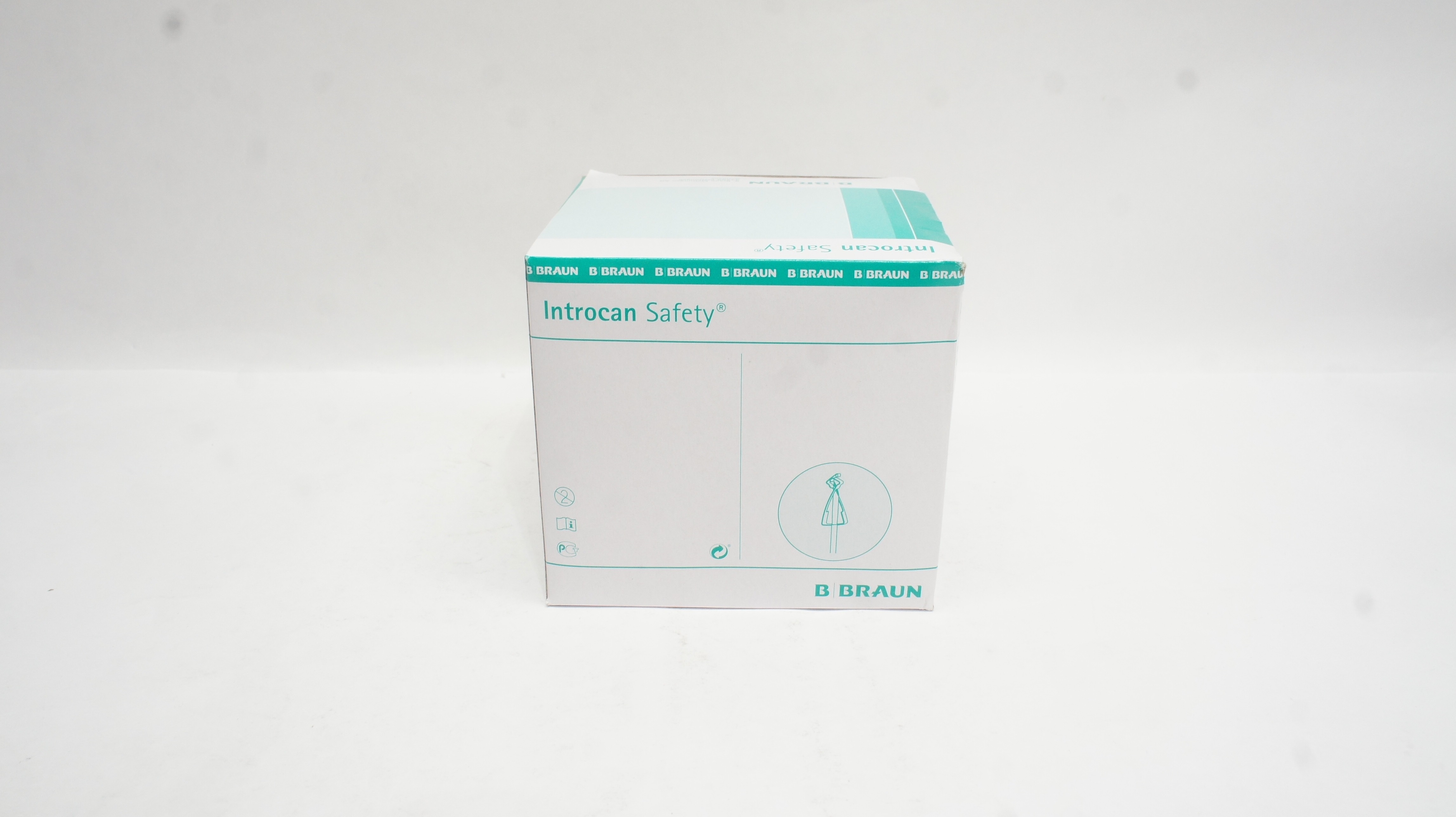 B.Braun 4252519-02 Introcan Safety IV Cath. 22G x 1inch x 35ml/min - Box of 50