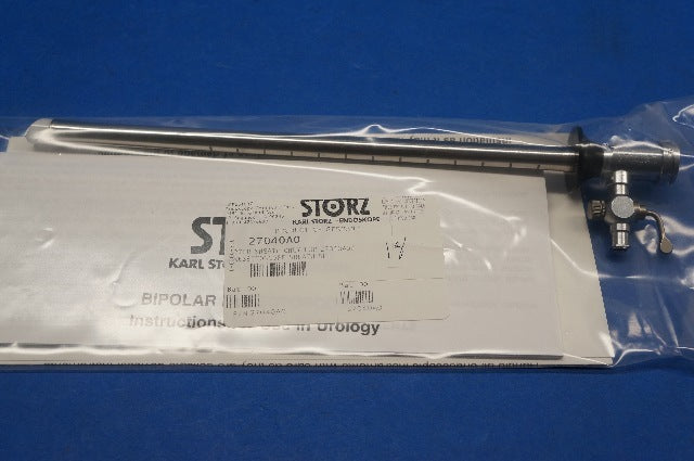 Karl Storz 27040AO 27FR Sheath Only For 27040AO Resectoscope Sheath Set