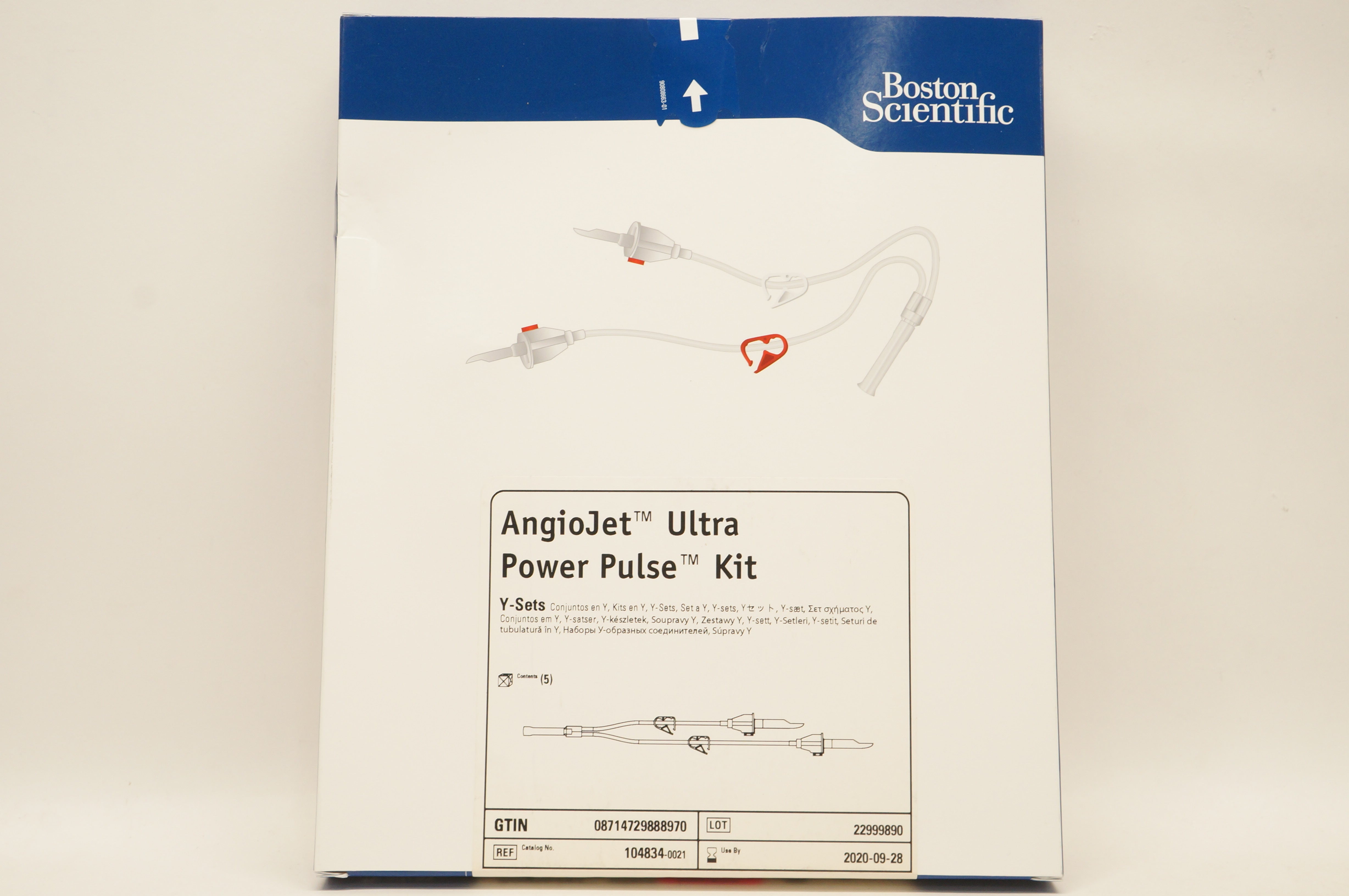 Boston Scientific 104834 AngioJet Ultra Power Pulse Kit  - Box of 5 (x)